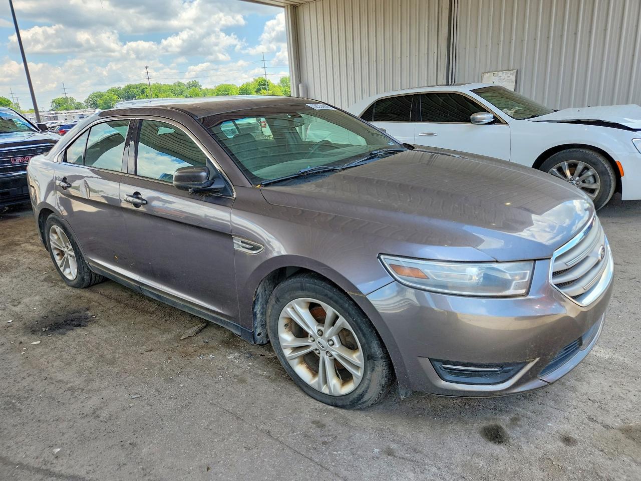 2013 Ford Taurus Sel Gray vin: 1FAHP2E98DG215436