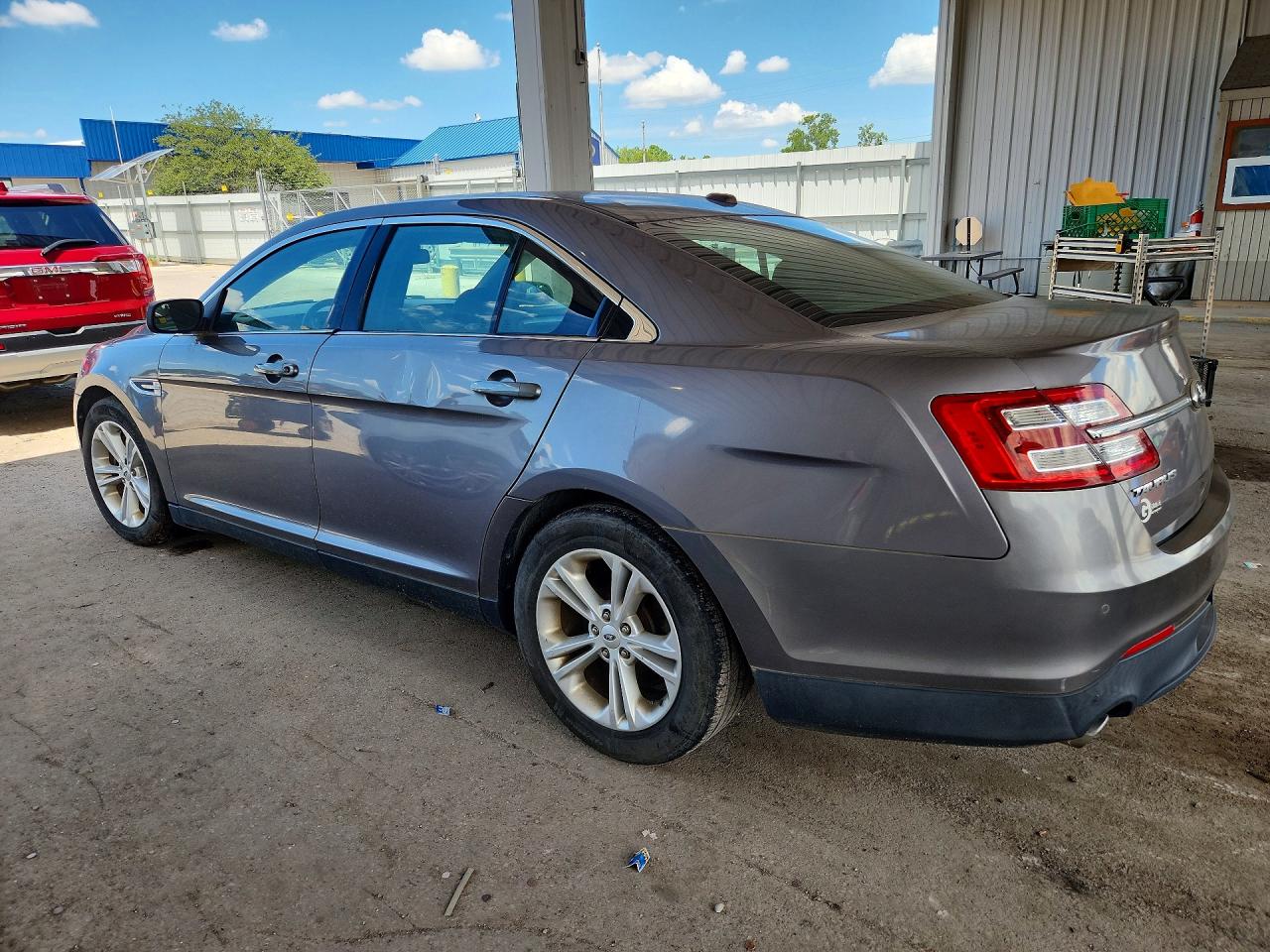 2013 Ford Taurus Sel Gray vin: 1FAHP2E98DG215436