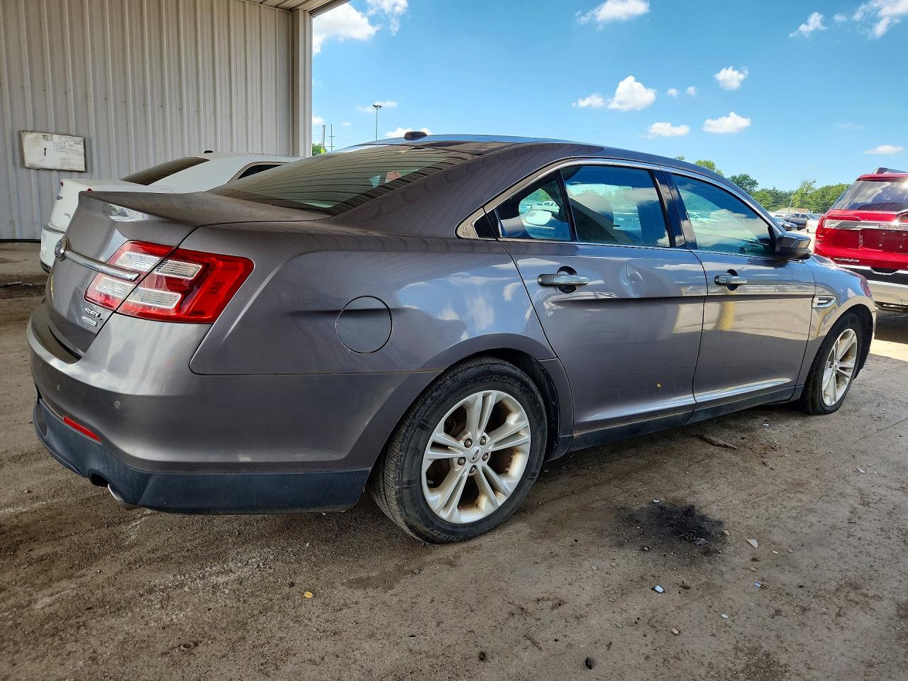2013 Ford Taurus Sel Gray vin: 1FAHP2E98DG215436