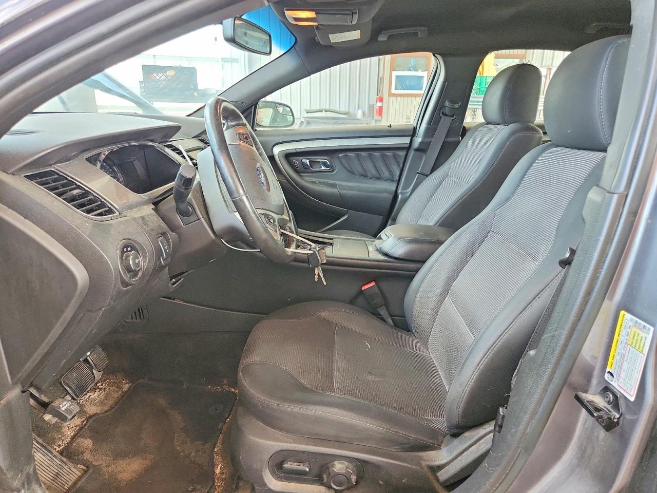 2013 Ford Taurus Sel Gray vin: 1FAHP2E98DG215436