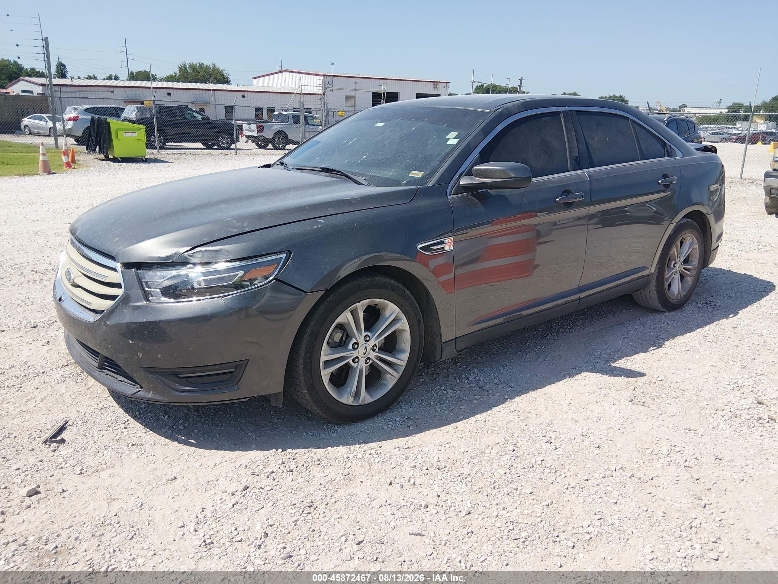 2015 Ford Taurus Sel Gray vin: 1FAHP2E9XFG154741