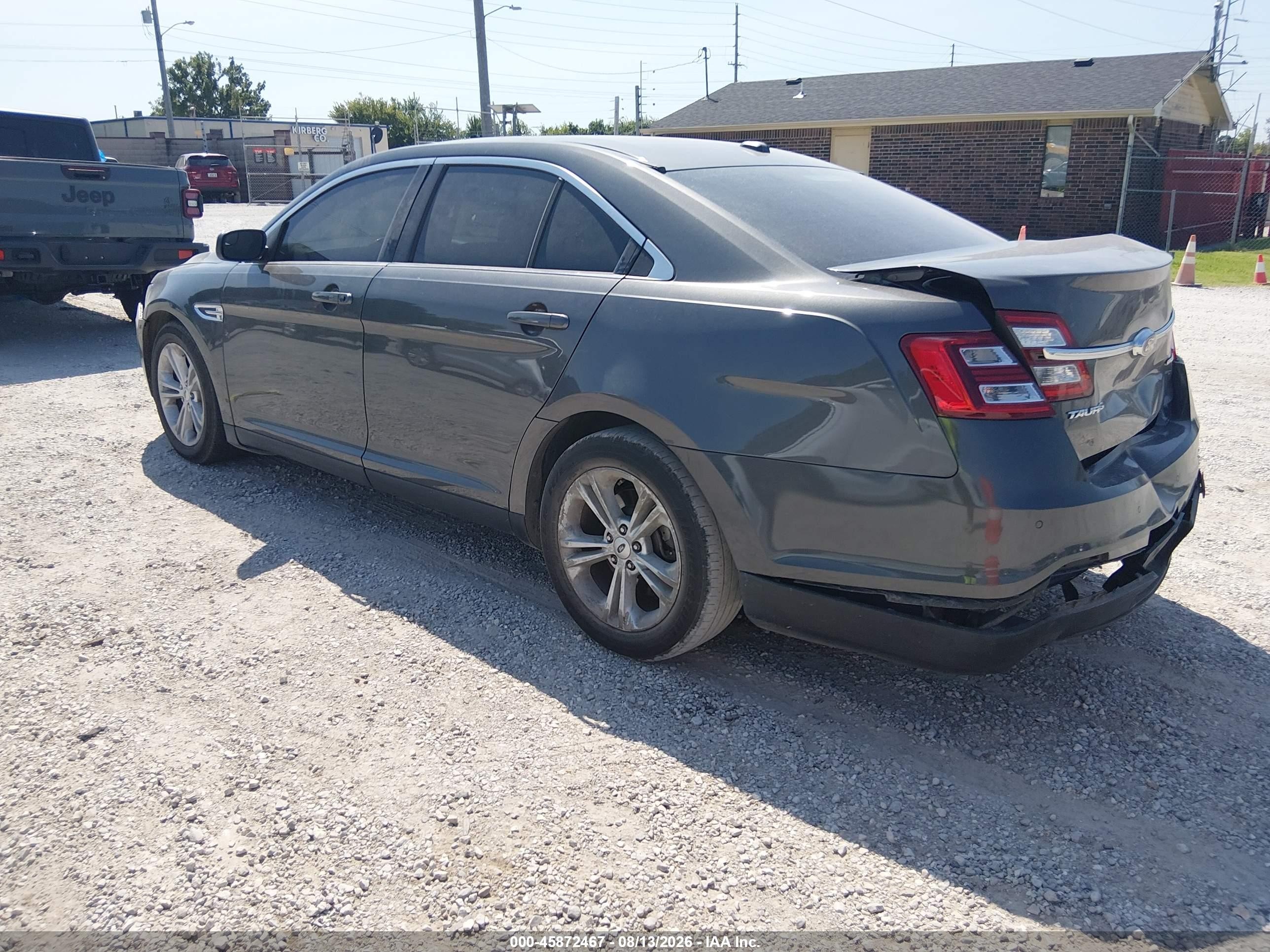2015 Ford Taurus Sel Gray vin: 1FAHP2E9XFG154741