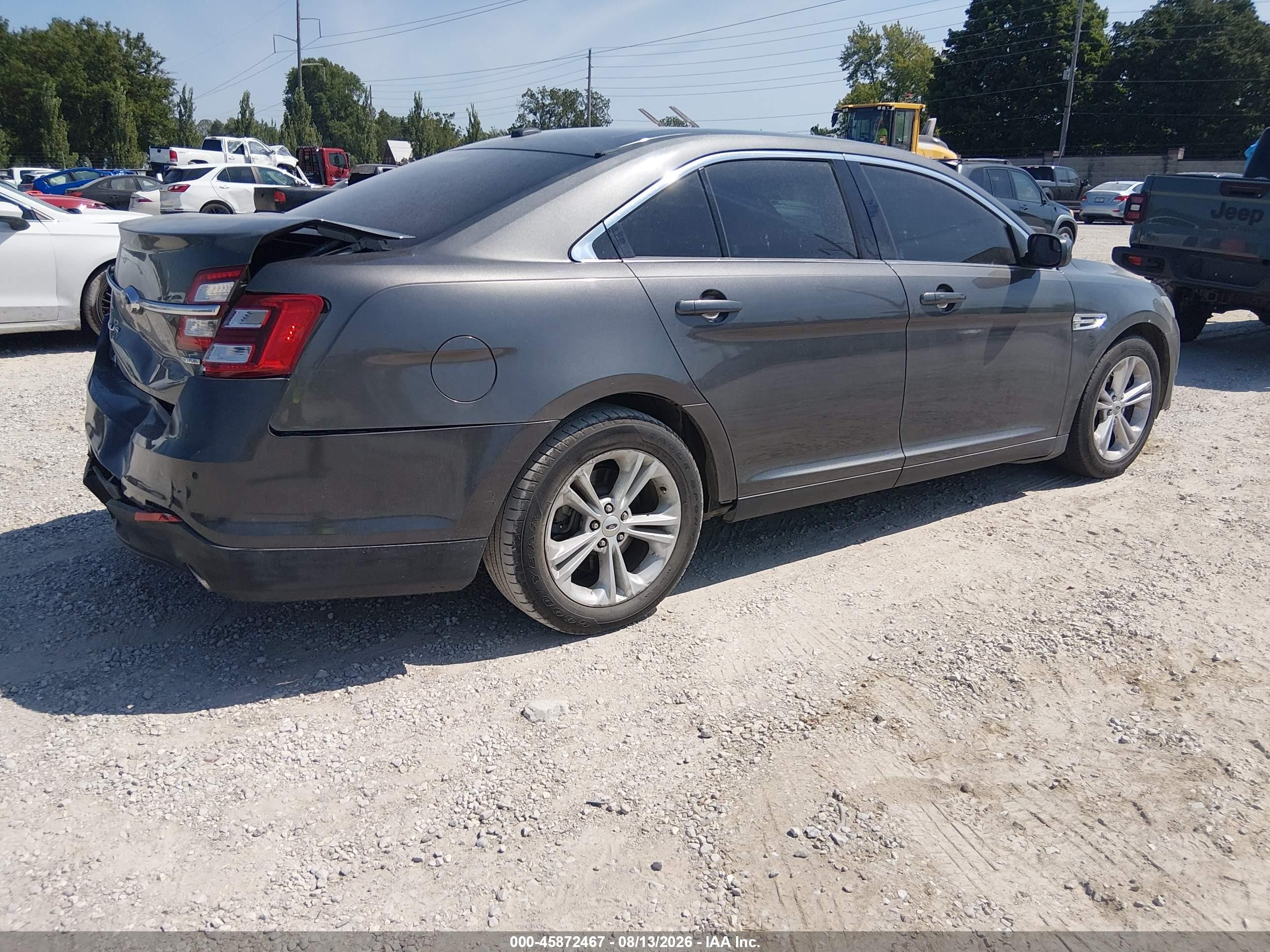 2015 Ford Taurus Sel Gray vin: 1FAHP2E9XFG154741
