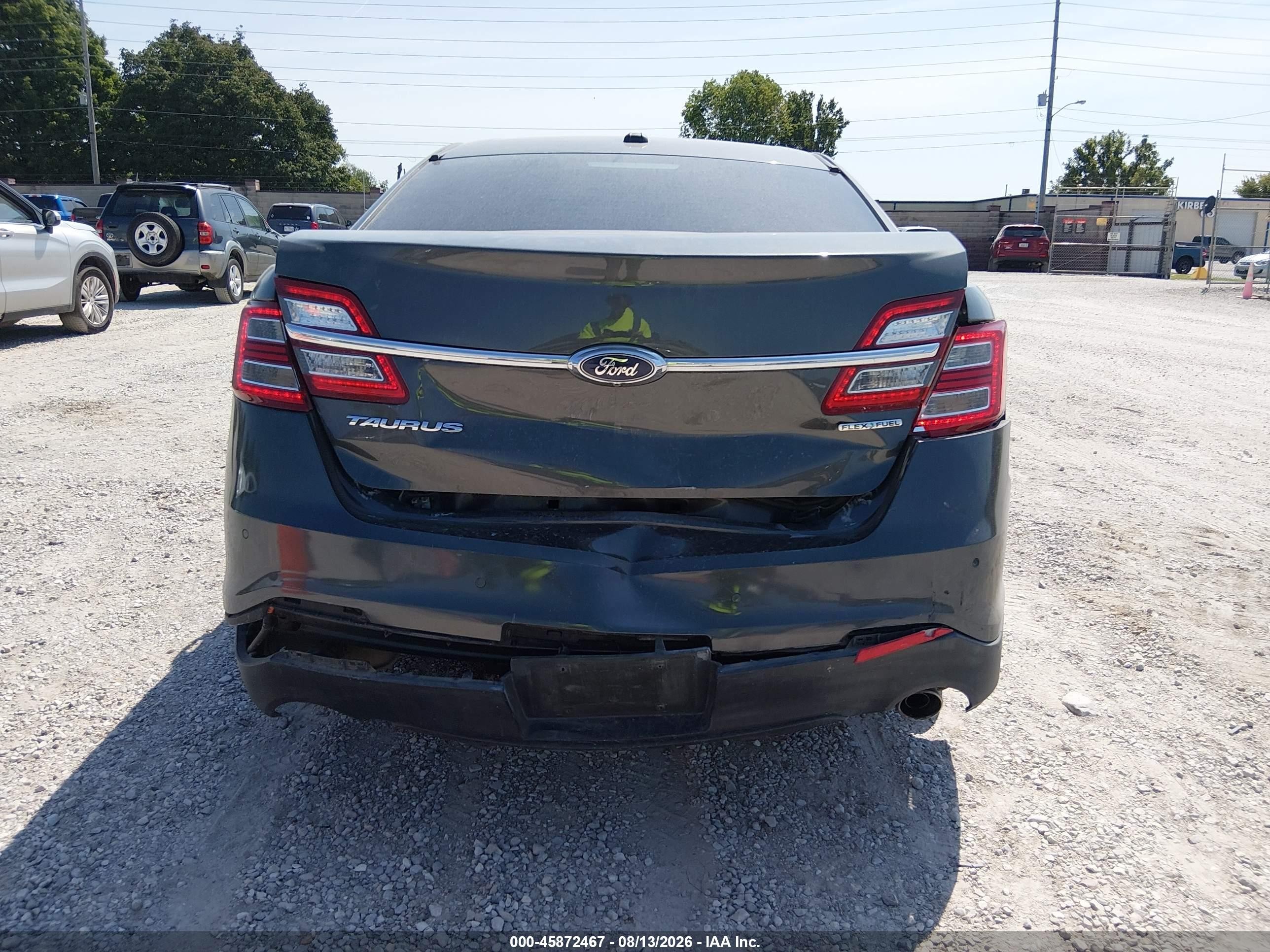 2015 Ford Taurus Sel Gray vin: 1FAHP2E9XFG154741