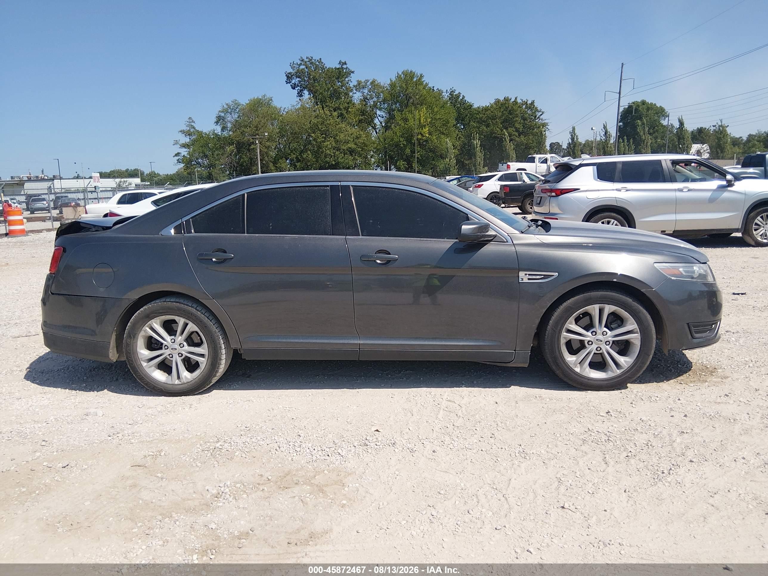 2015 Ford Taurus Sel Gray vin: 1FAHP2E9XFG154741