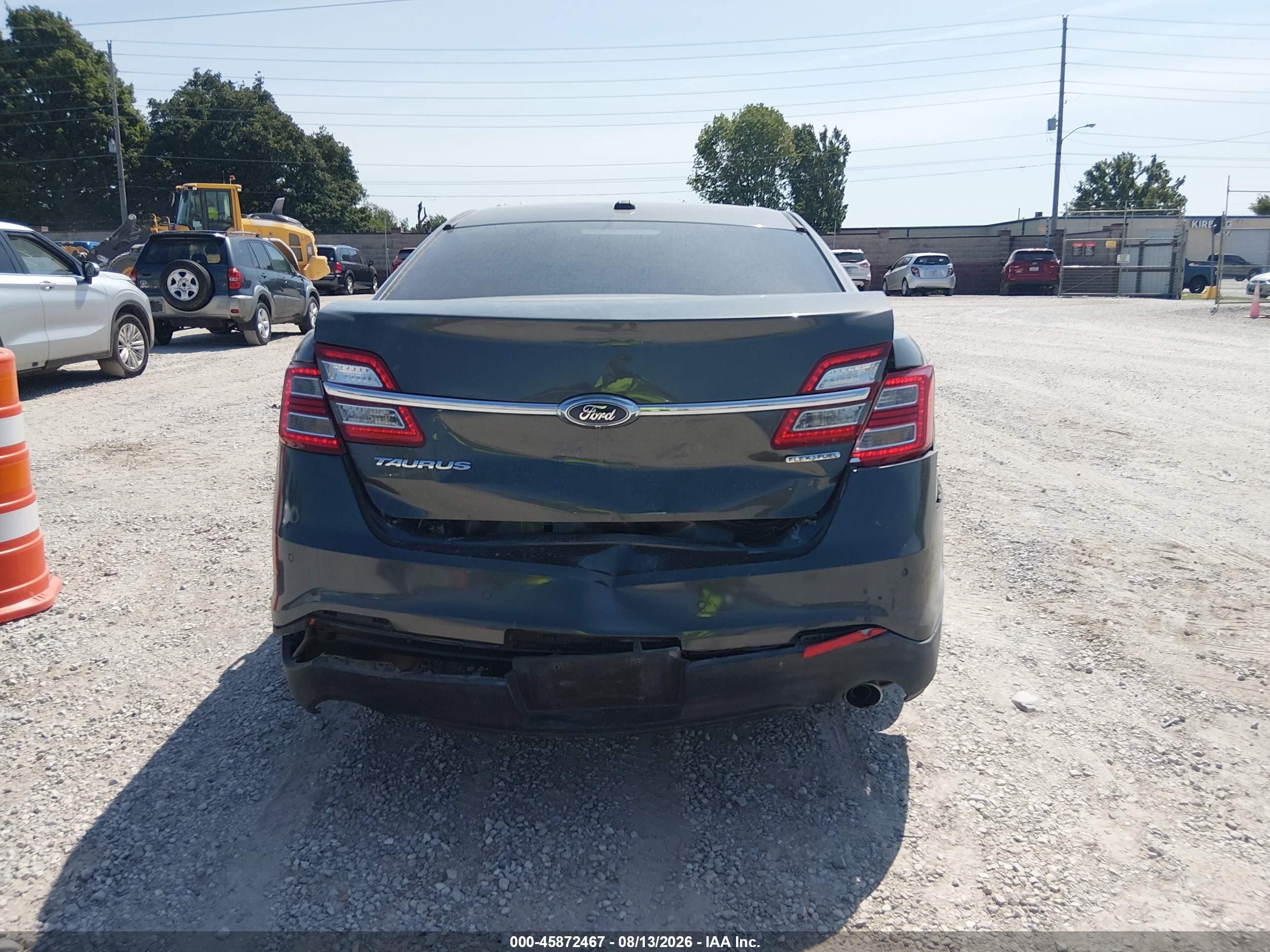 2015 Ford Taurus Sel Gray vin: 1FAHP2E9XFG154741