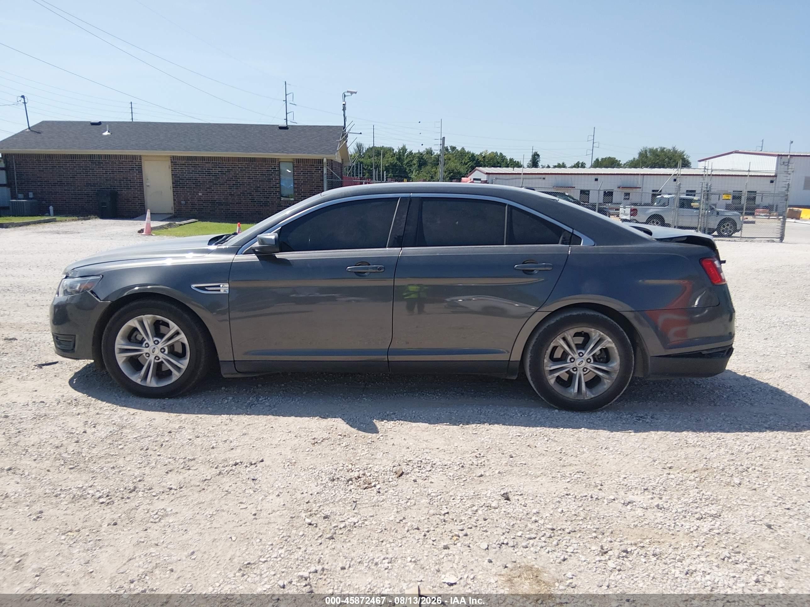2015 Ford Taurus Sel Gray vin: 1FAHP2E9XFG154741