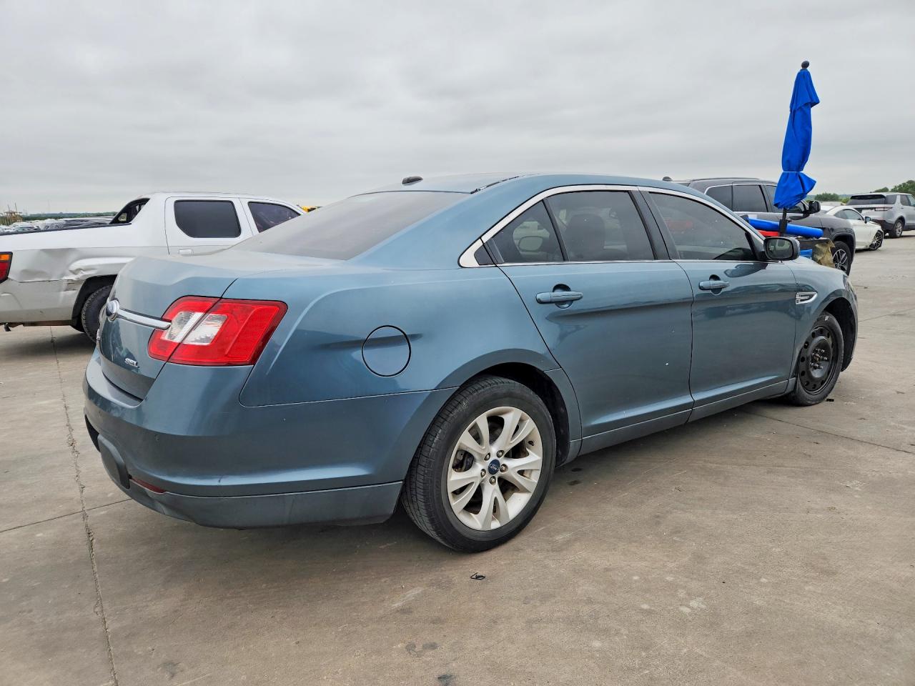 2010 Ford Taurus Sel Синий vin: 1FAHP2EW0AG125490