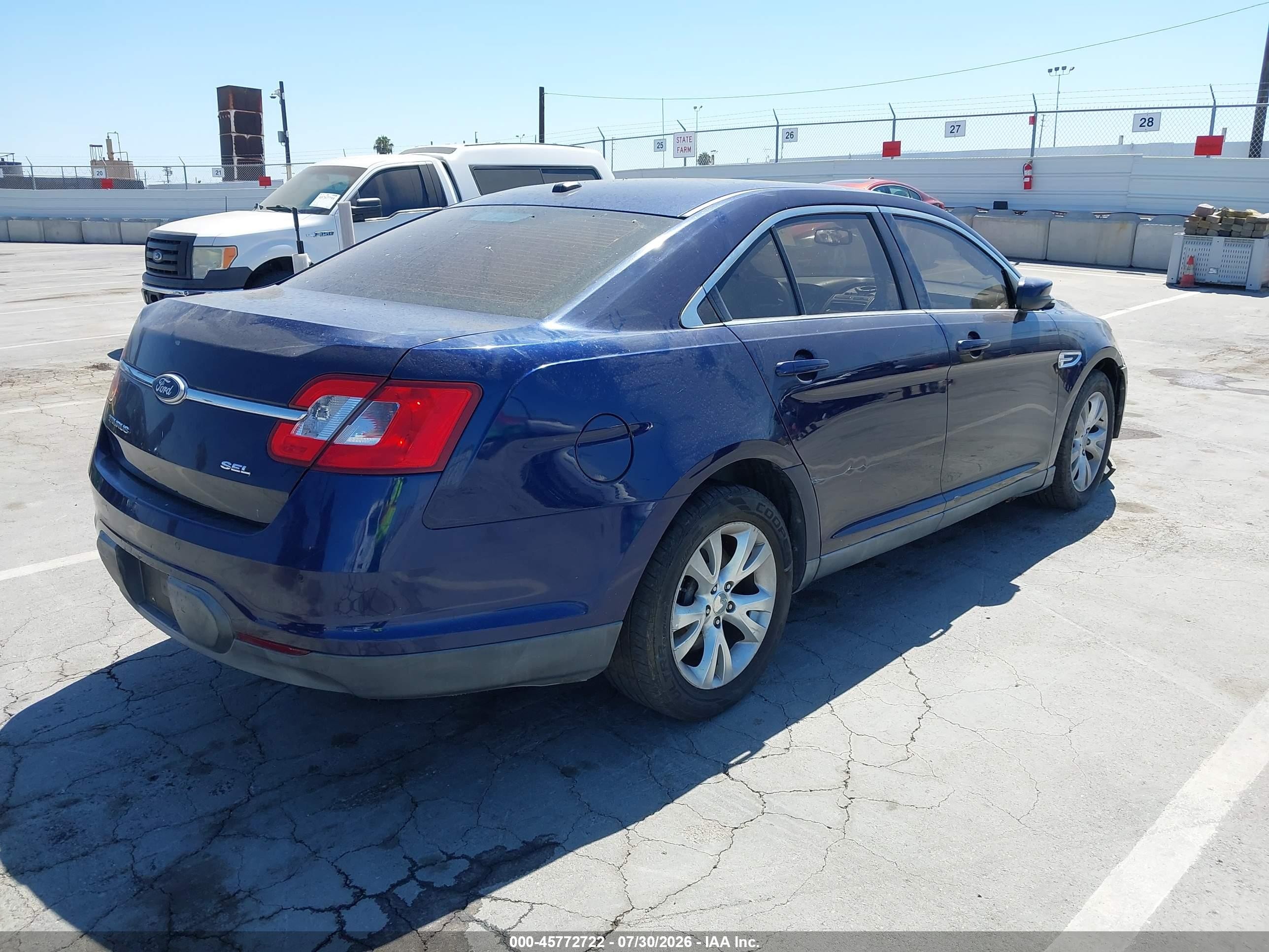 2011 Ford Taurus Sel Синий vin: 1FAHP2EW0BG116290