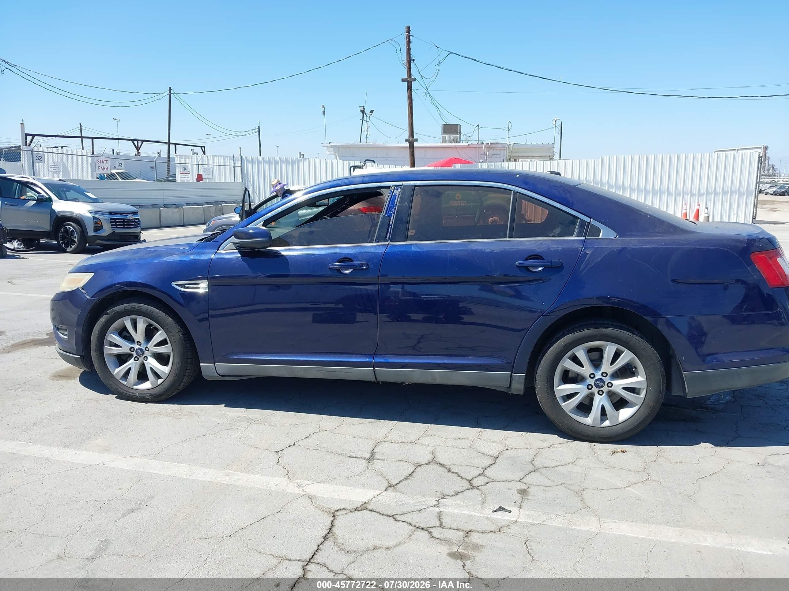 2011 Ford Taurus Sel Синий vin: 1FAHP2EW0BG116290
