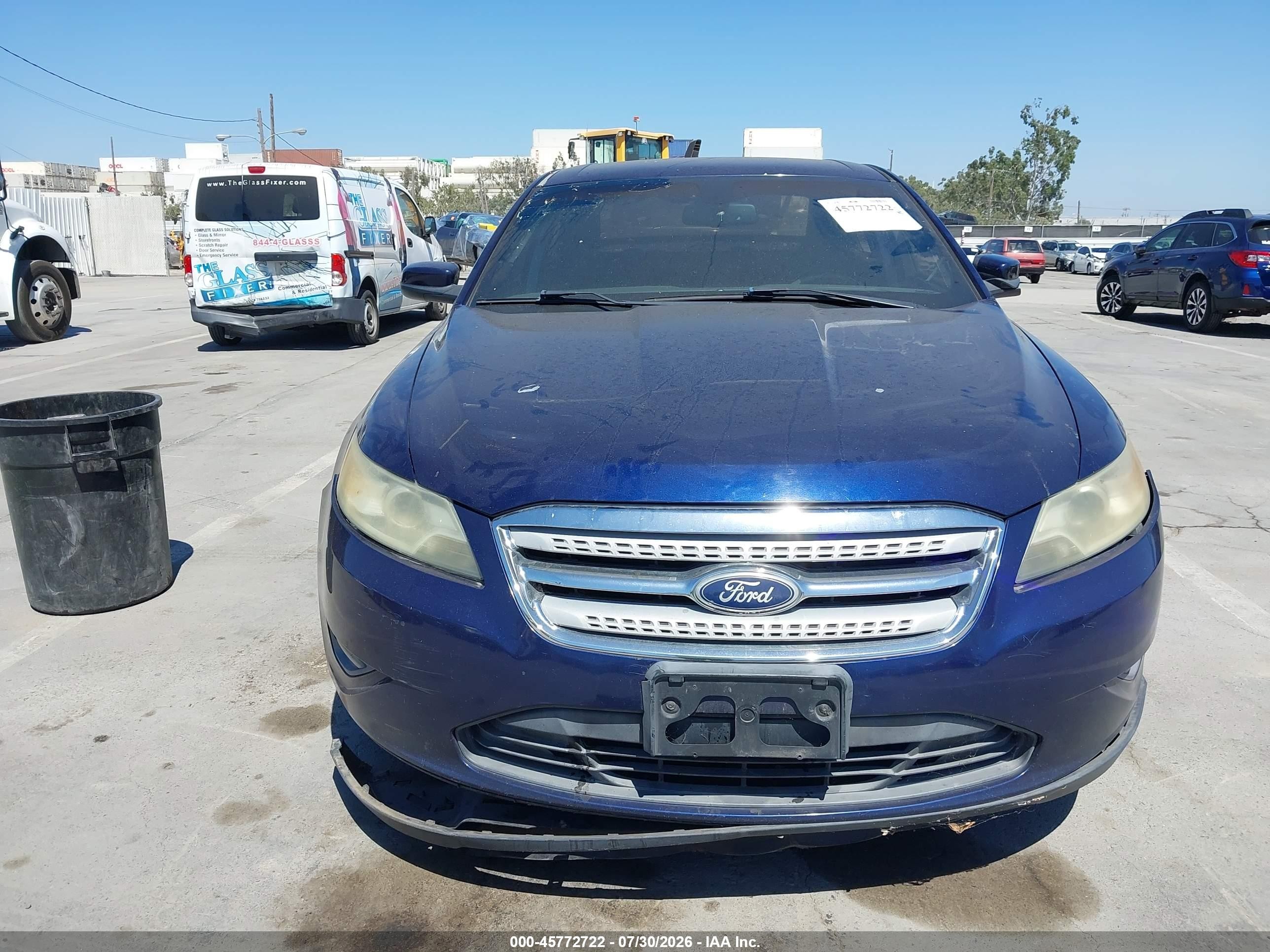 2011 Ford Taurus Sel Синий vin: 1FAHP2EW0BG116290