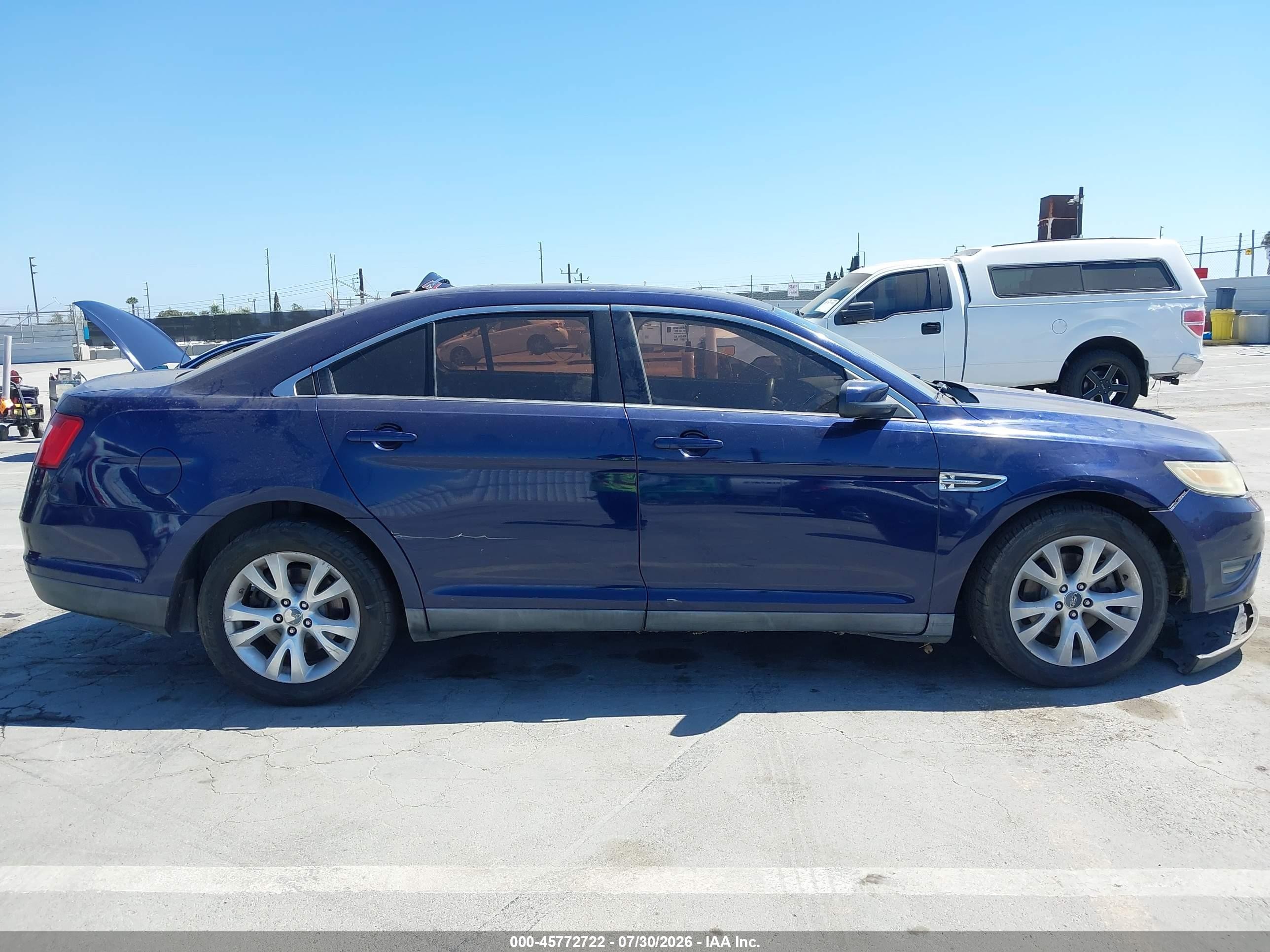 2011 Ford Taurus Sel Синий vin: 1FAHP2EW0BG116290