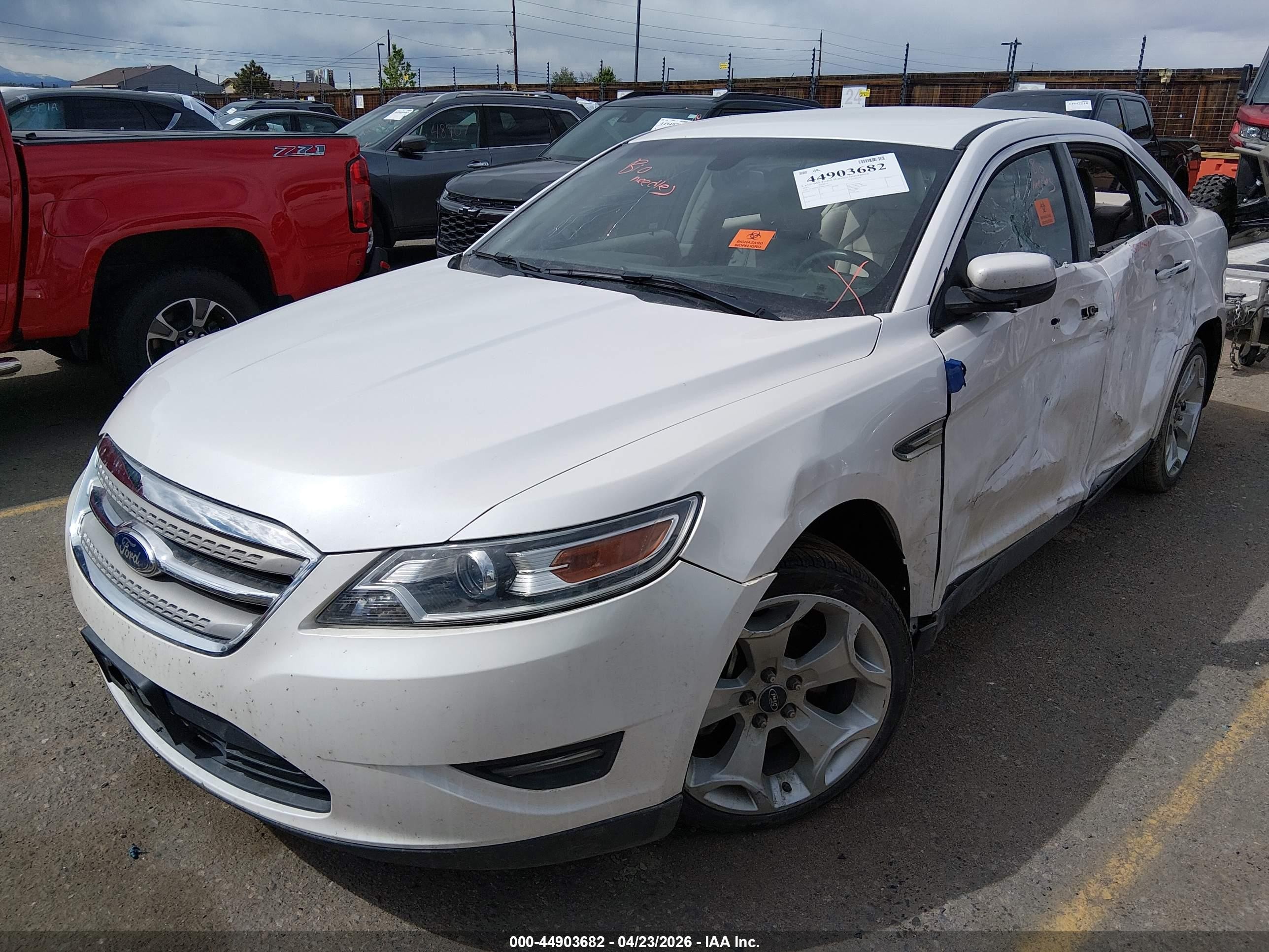 2011 Ford Taurus Sel White vin: 1FAHP2EW0BG129458