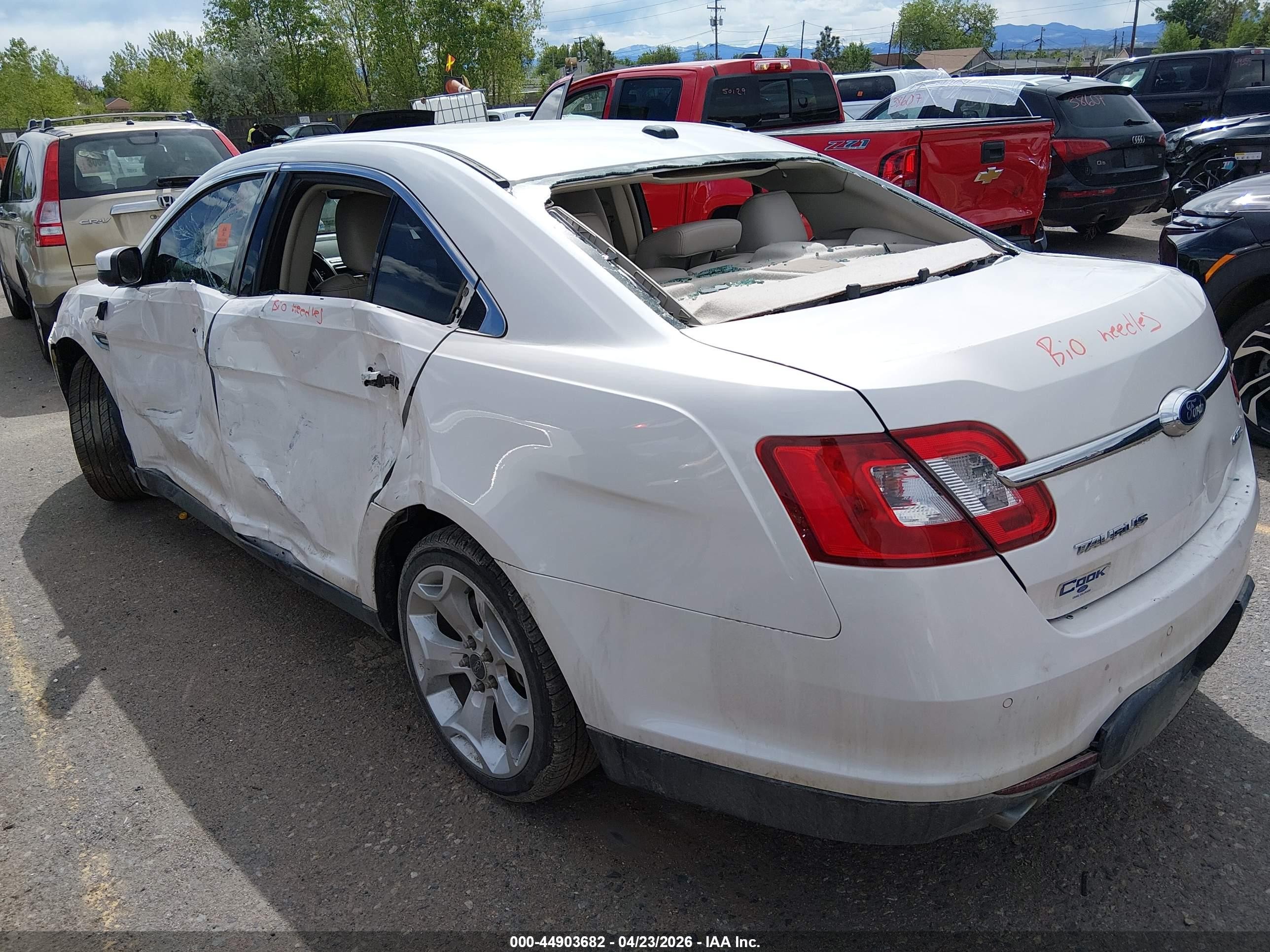 2011 Ford Taurus Sel White vin: 1FAHP2EW0BG129458