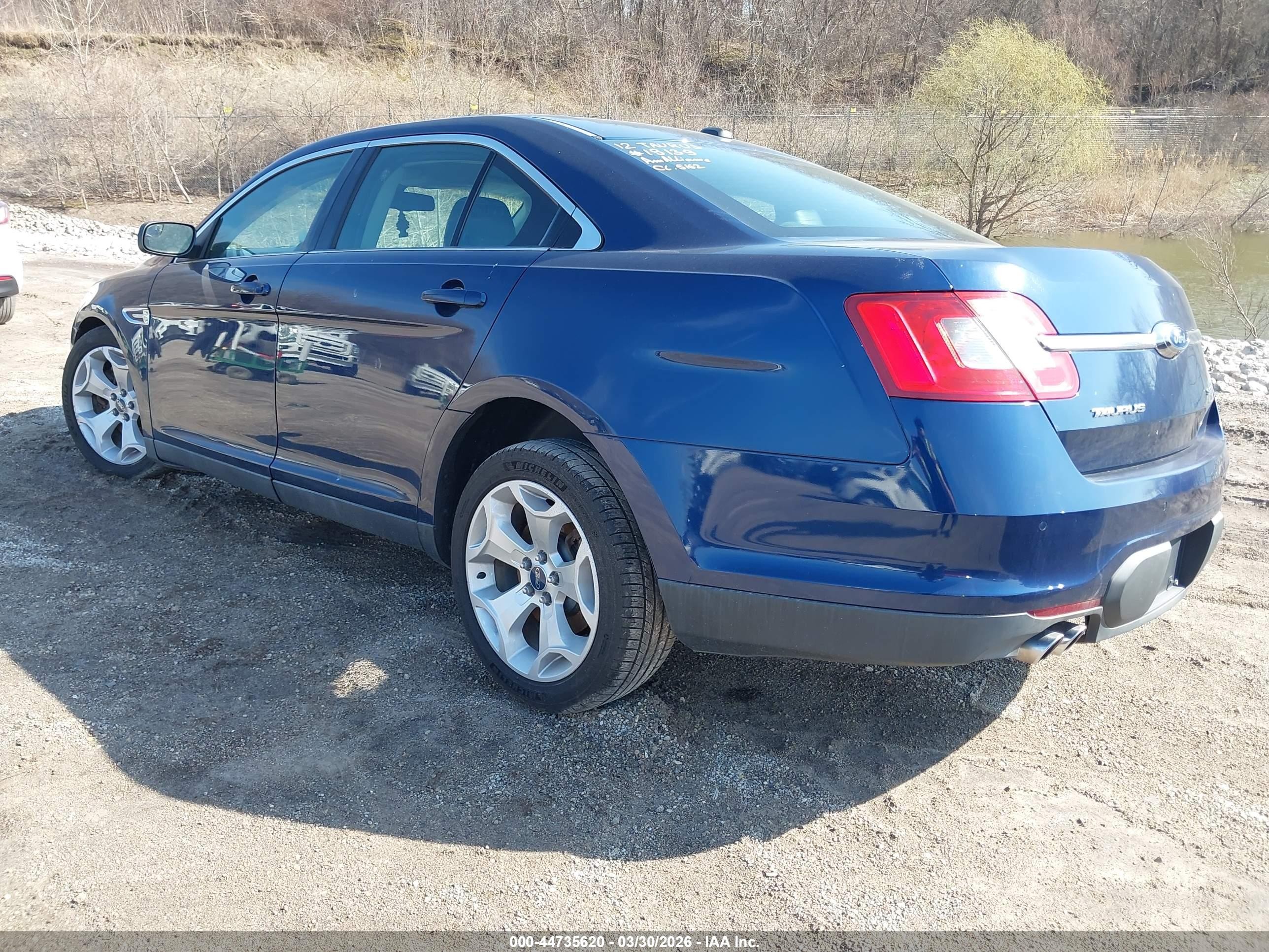 2012 Ford Taurus Sel Синий vin: 1FAHP2EW0CG106263