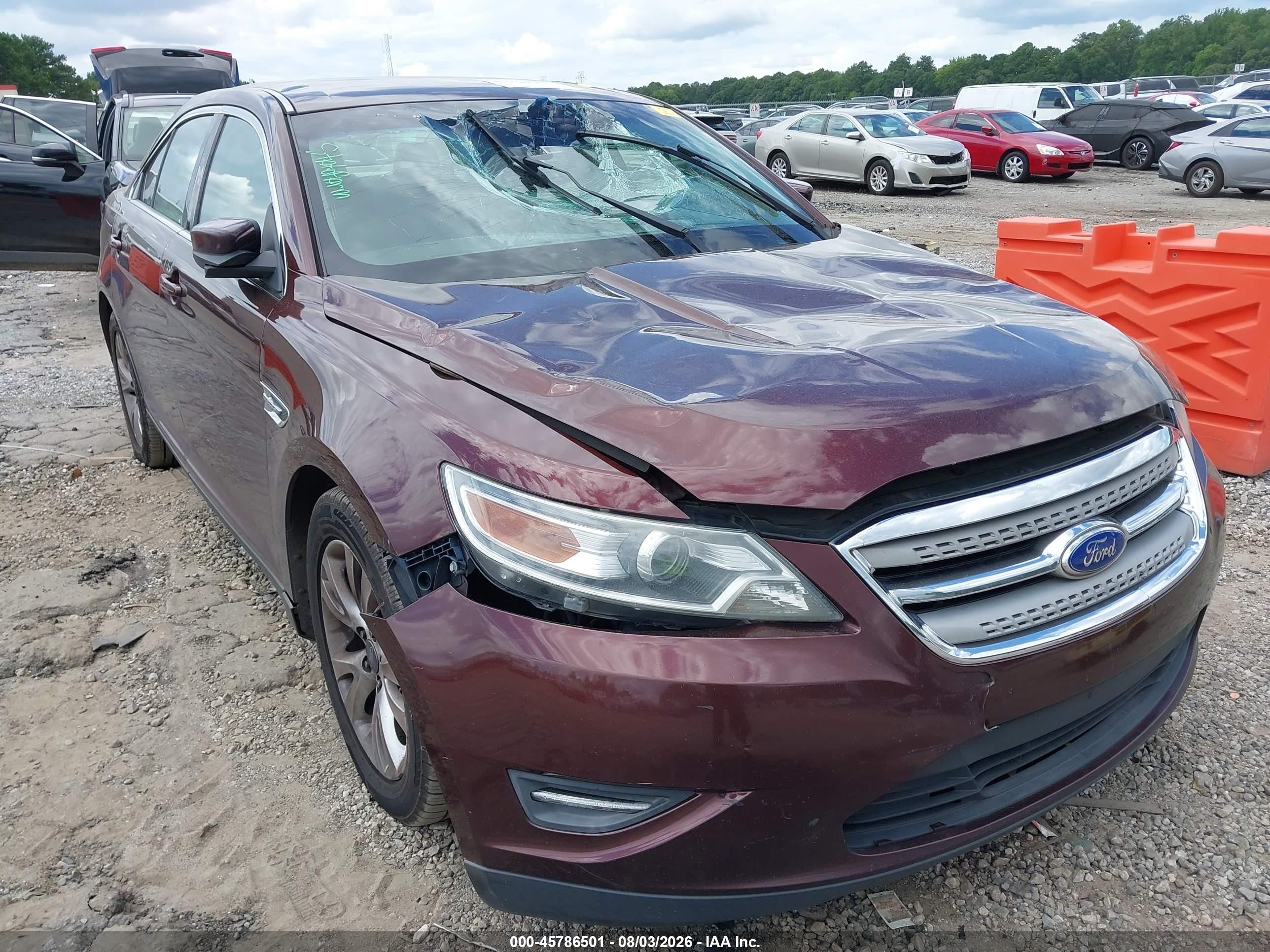 2012 Ford Taurus Sel Бордовый vin: 1FAHP2EW0CG129543