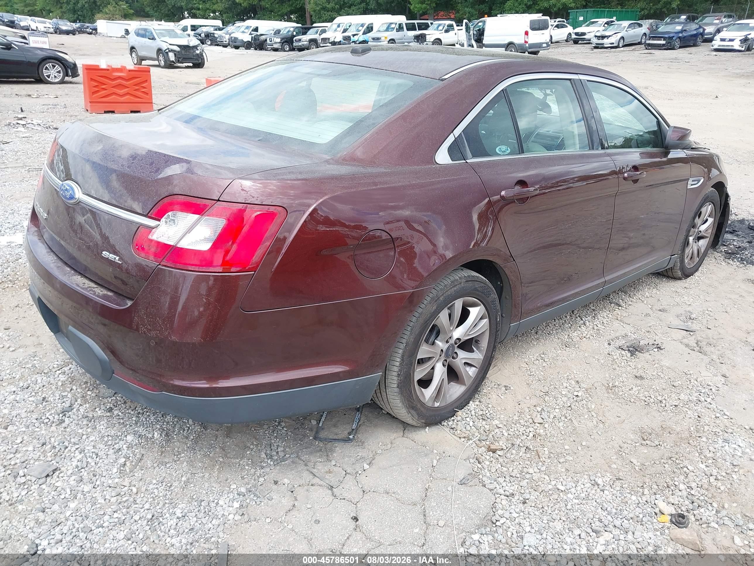 2012 Ford Taurus Sel Бордовый vin: 1FAHP2EW0CG129543