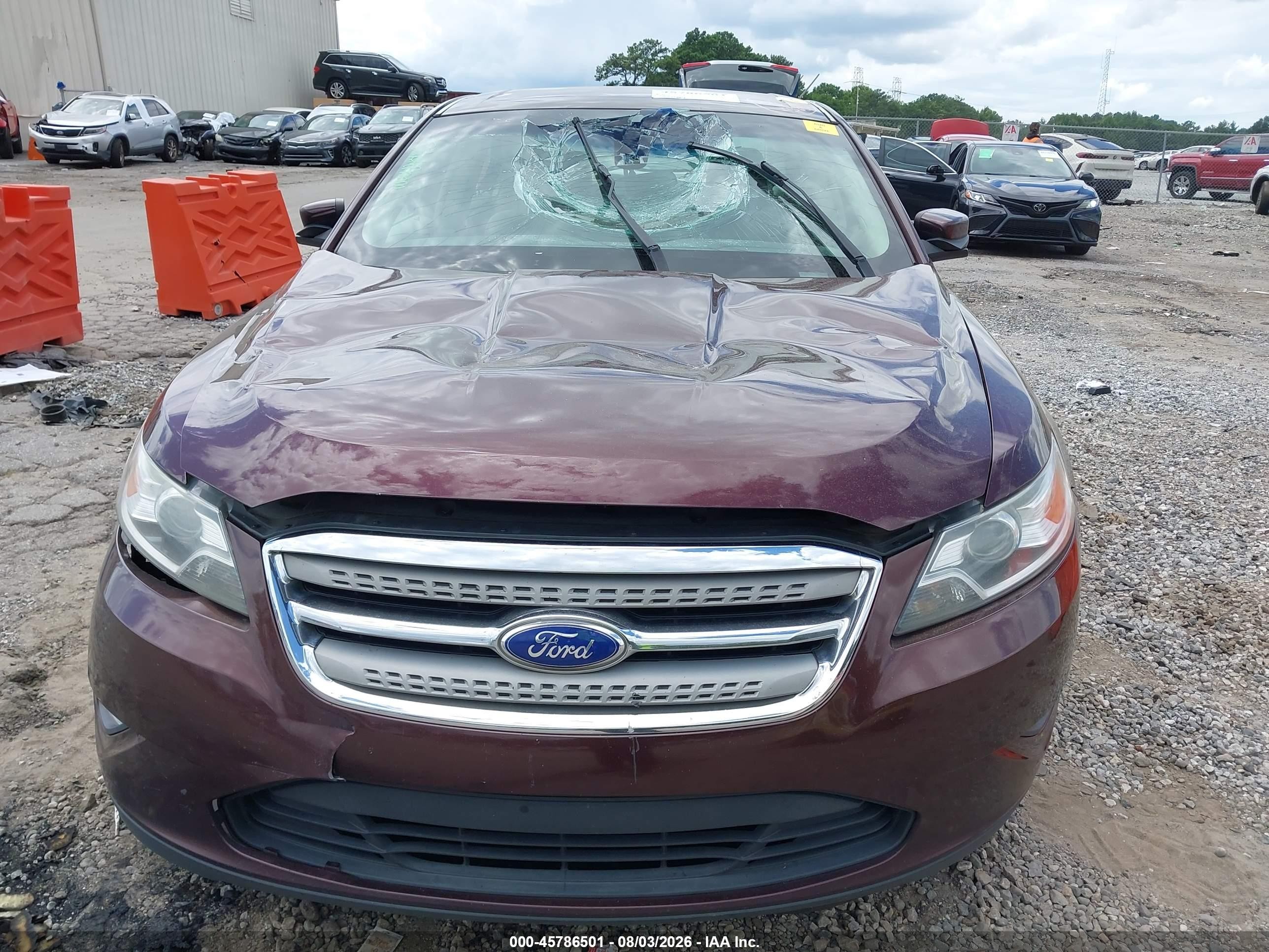 2012 Ford Taurus Sel Бордовый vin: 1FAHP2EW0CG129543