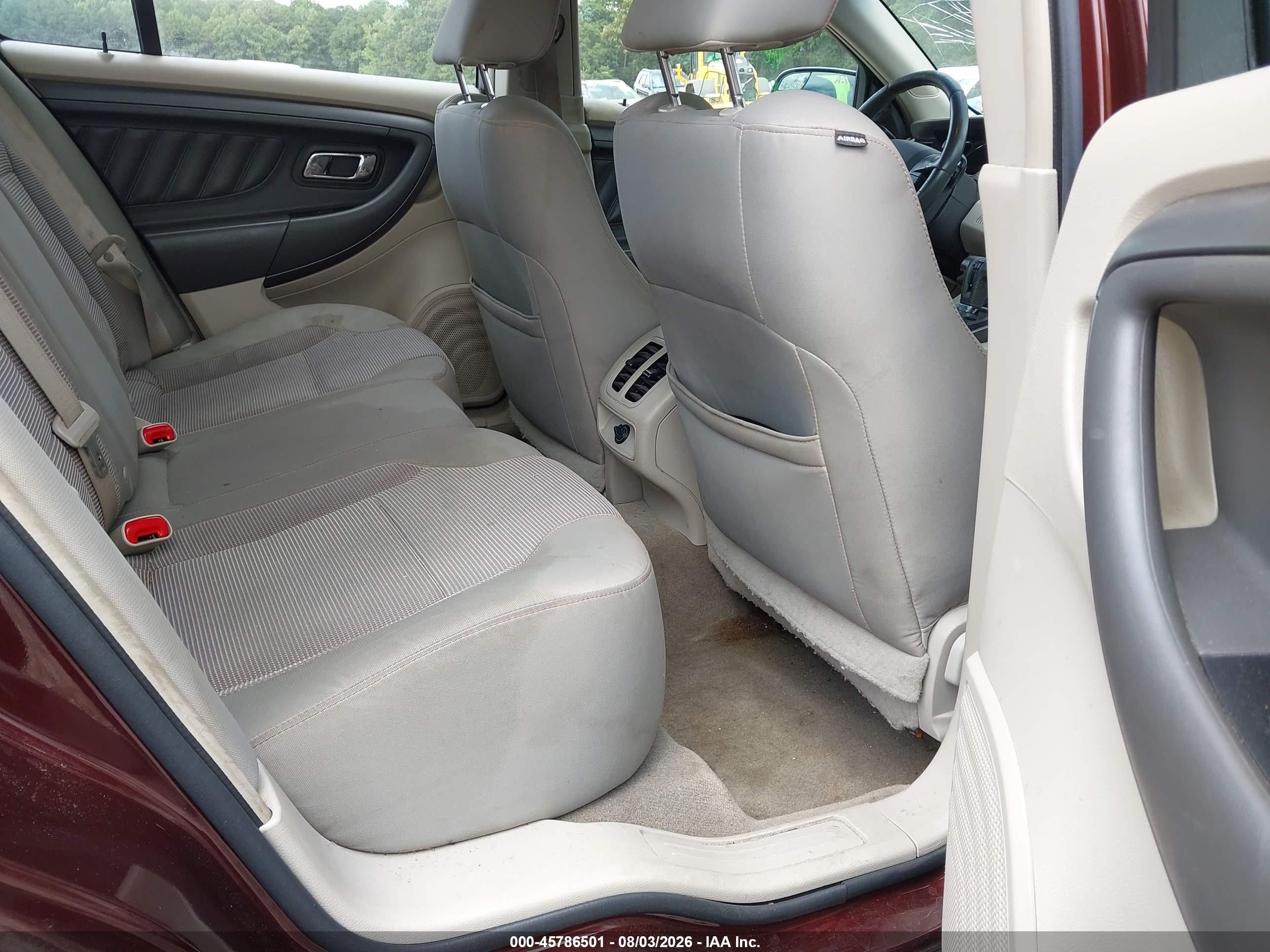 2012 Ford Taurus Sel Бордовый vin: 1FAHP2EW0CG129543