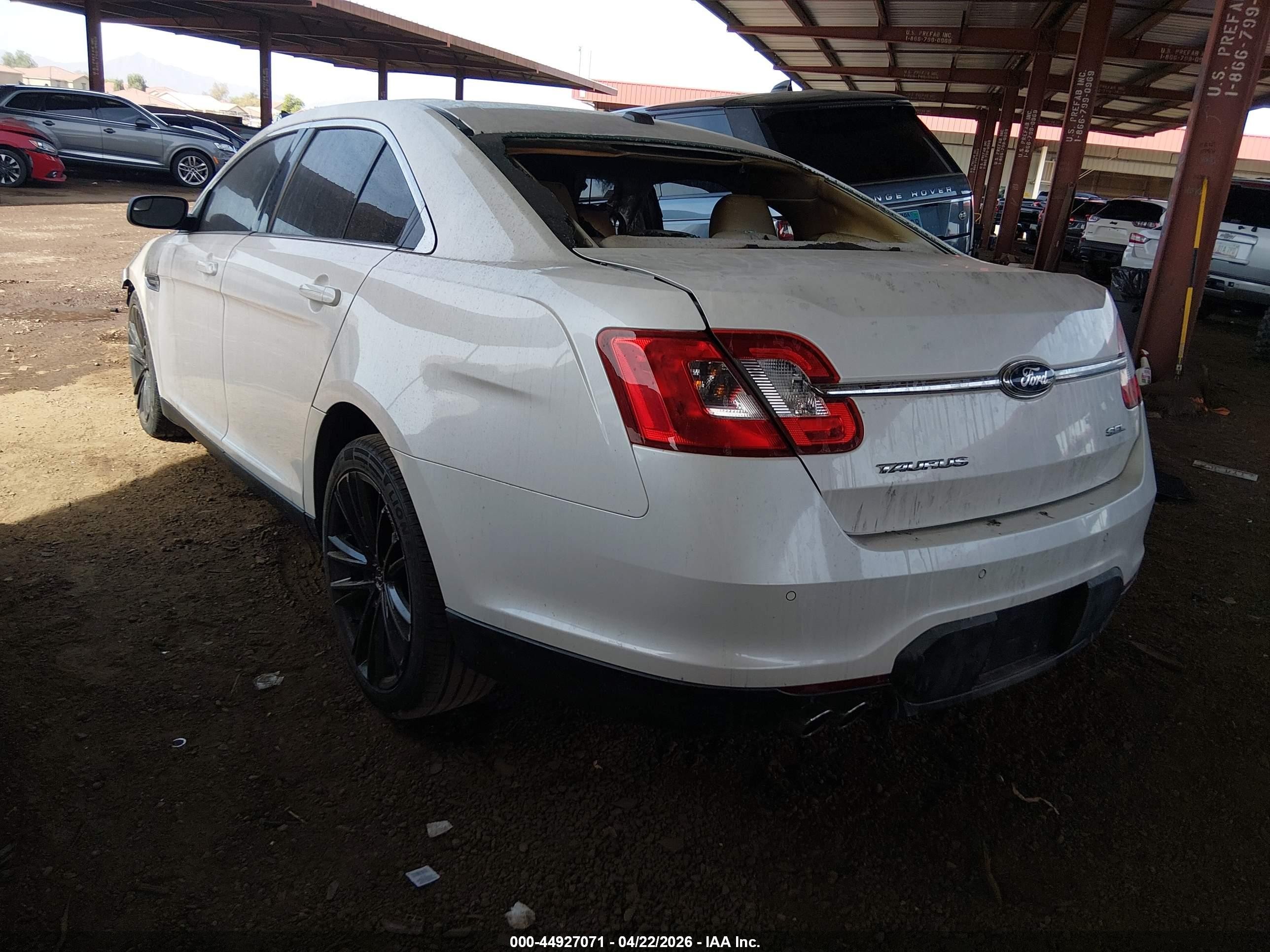 2012 Ford Taurus Sel White vin: 1FAHP2EW0CG144933