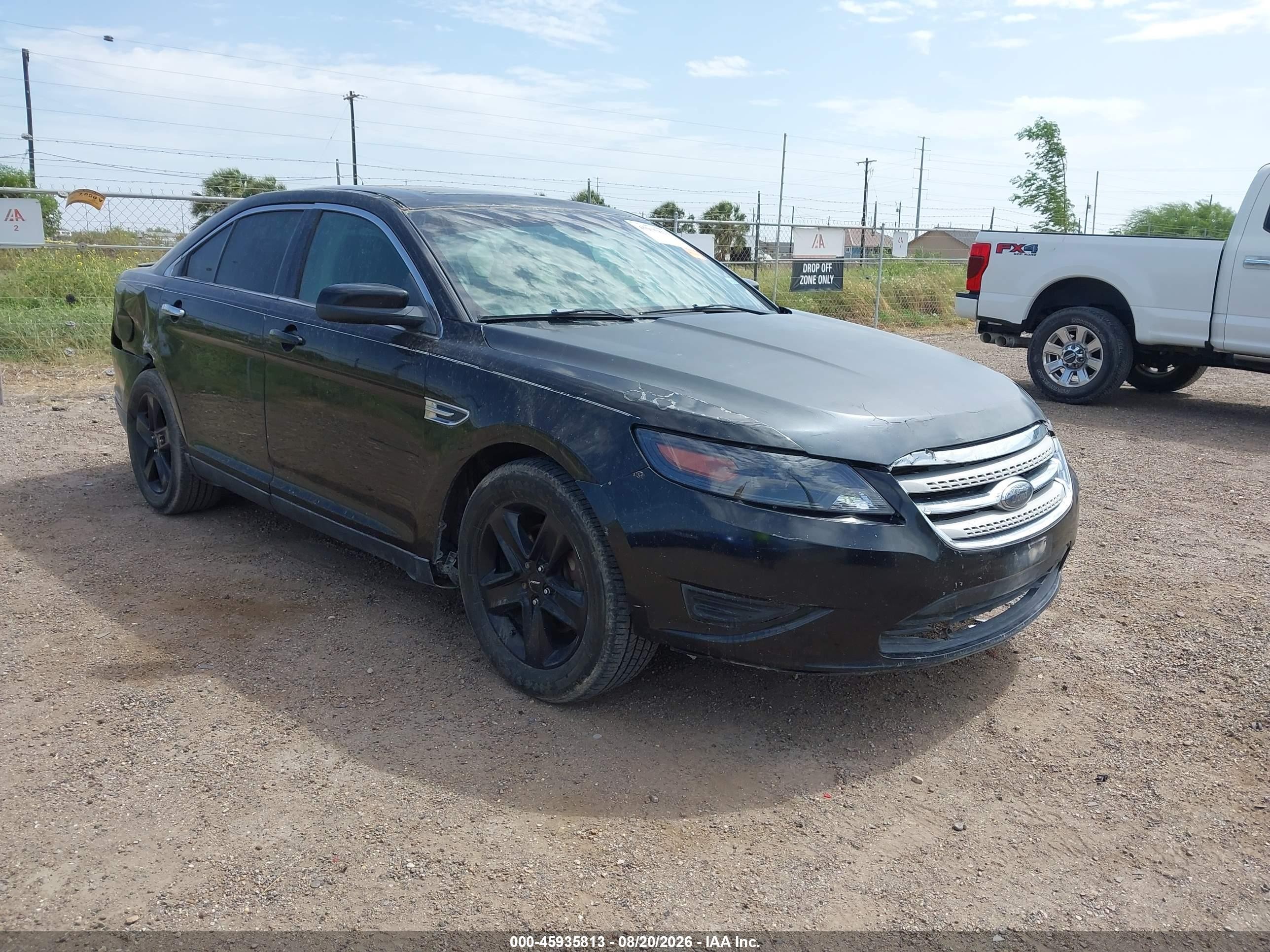 2010 Ford Taurus Sel Black vin: 1FAHP2EW1AG118239