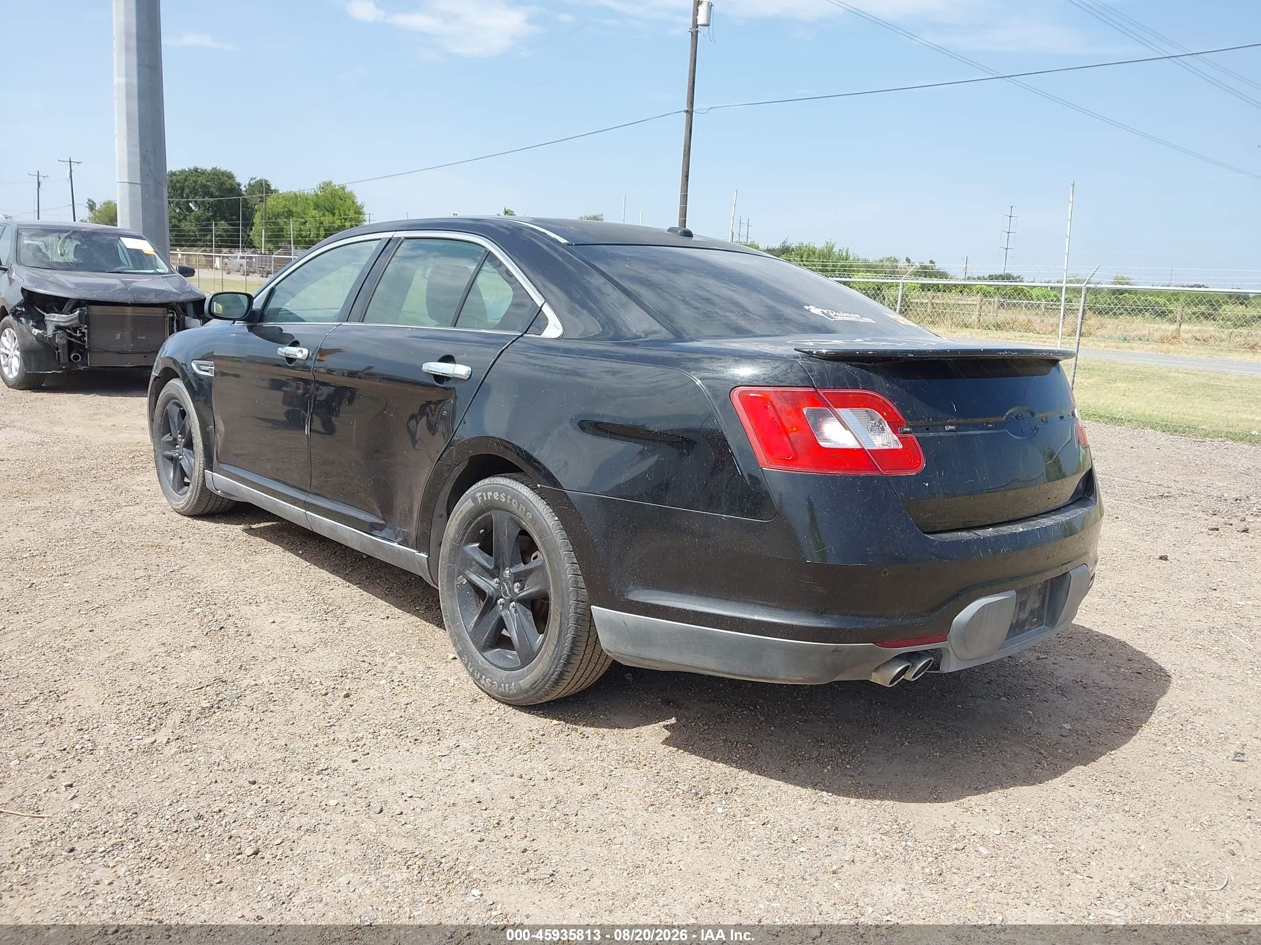 2010 Ford Taurus Sel Black vin: 1FAHP2EW1AG118239