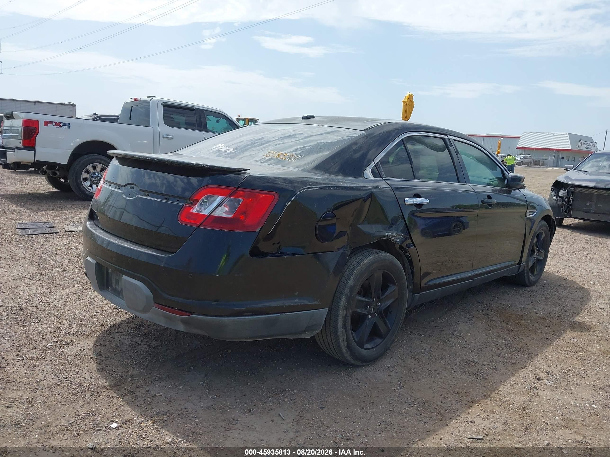 2010 Ford Taurus Sel Black vin: 1FAHP2EW1AG118239
