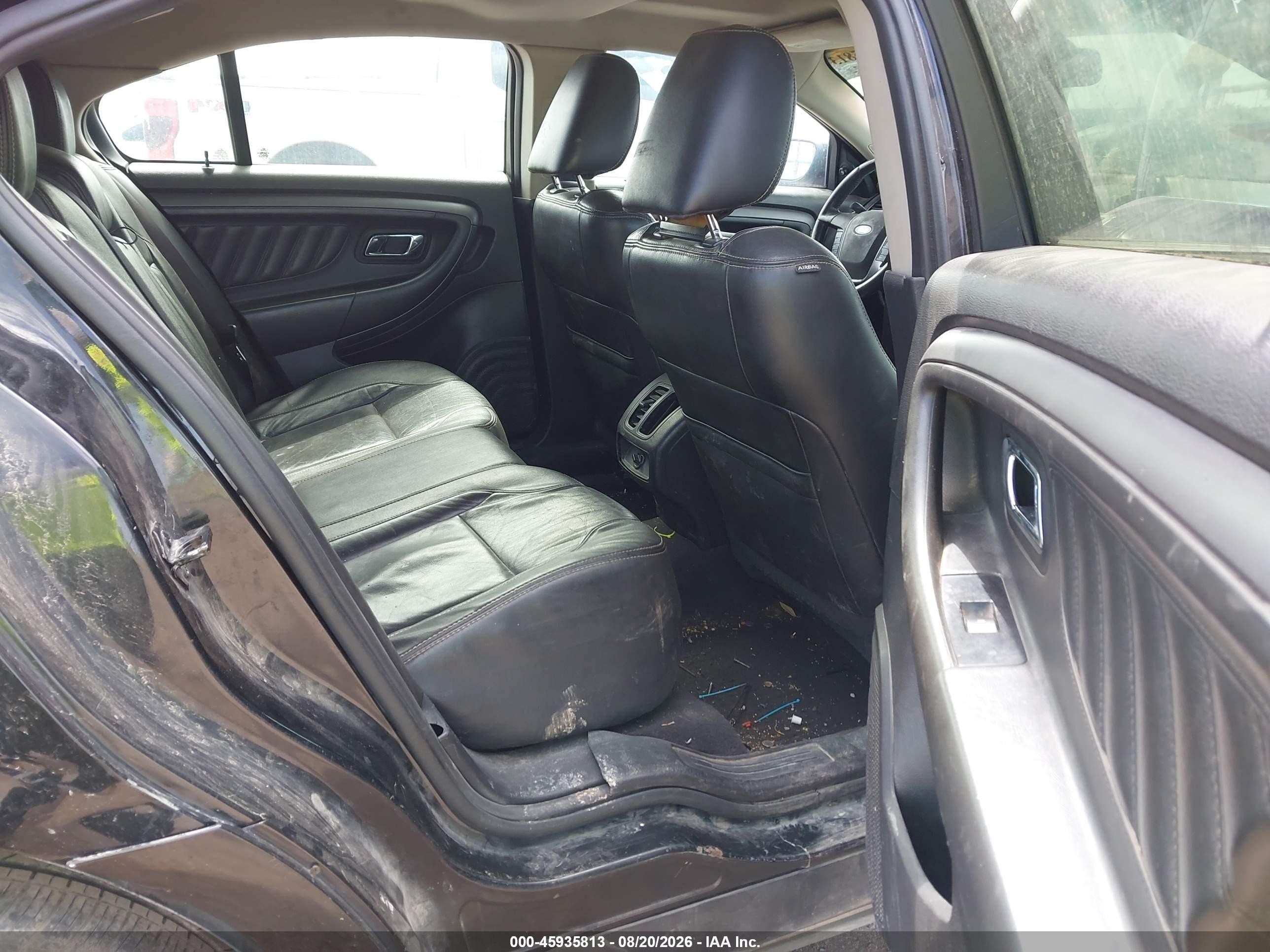 2010 Ford Taurus Sel Black vin: 1FAHP2EW1AG118239