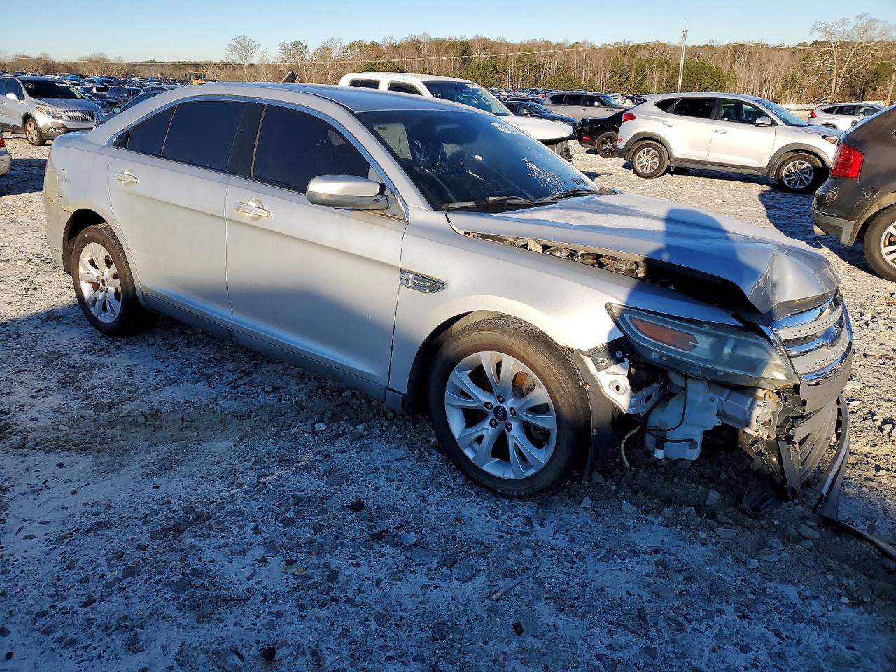 2010 Ford Taurus Sel Silver vin: 1FAHP2EW1AG125188