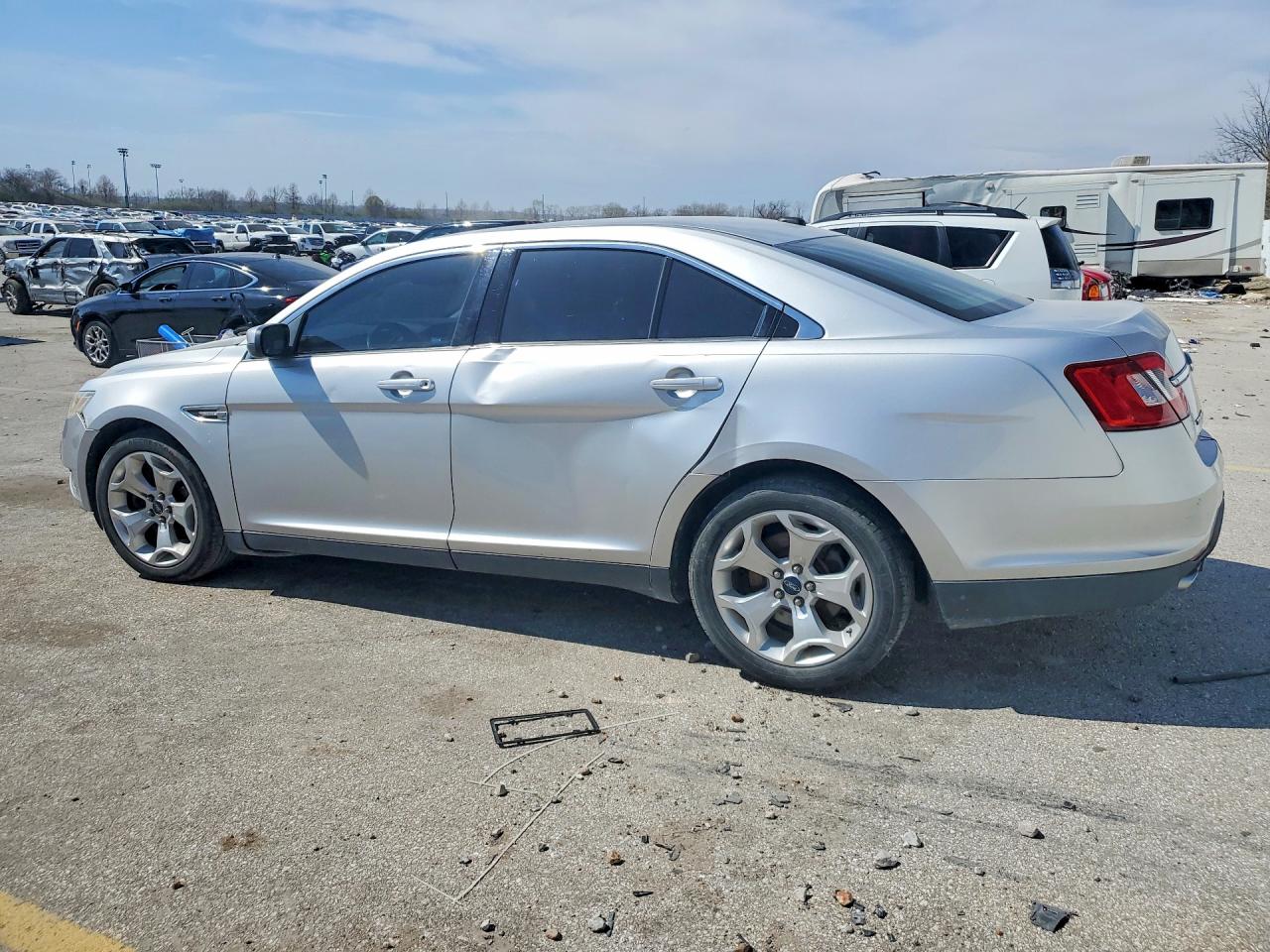 2010 Ford Taurus Sel Silver vin: 1FAHP2EW1AG125983