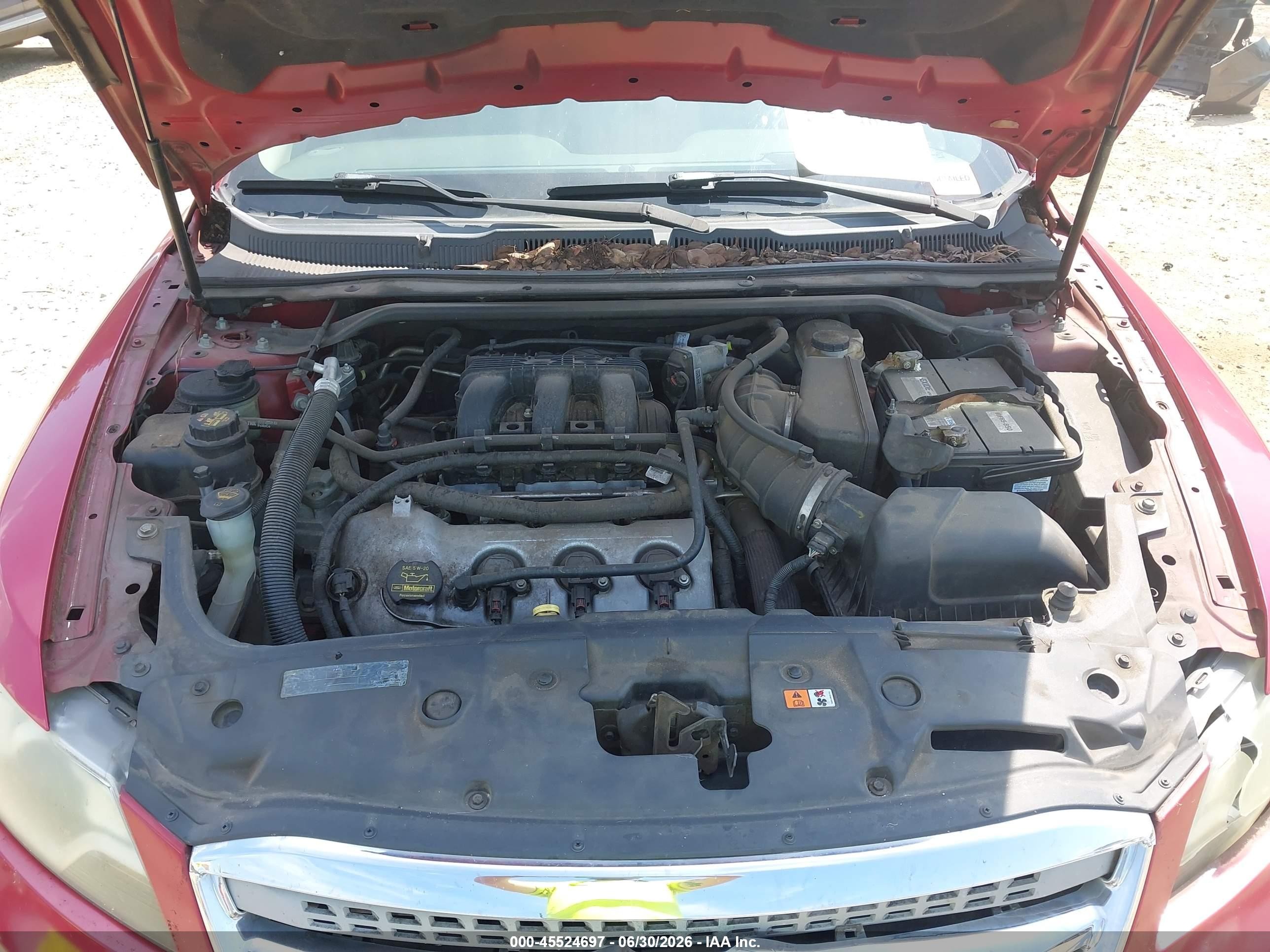 2010 Ford Taurus Sel Красный vin: 1FAHP2EW1AG145764