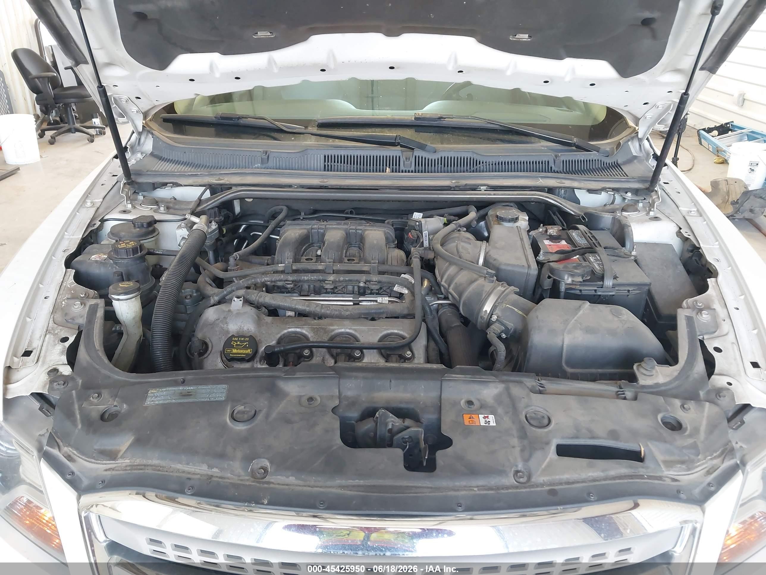 2010 Ford Taurus Sel White vin: 1FAHP2EW1AG152360