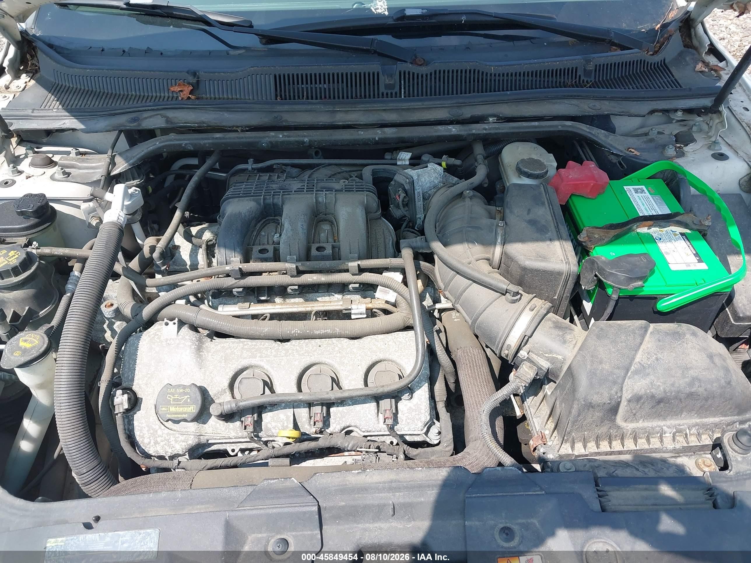 2011 Ford Taurus Sel White vin: 1FAHP2EW1BG100373