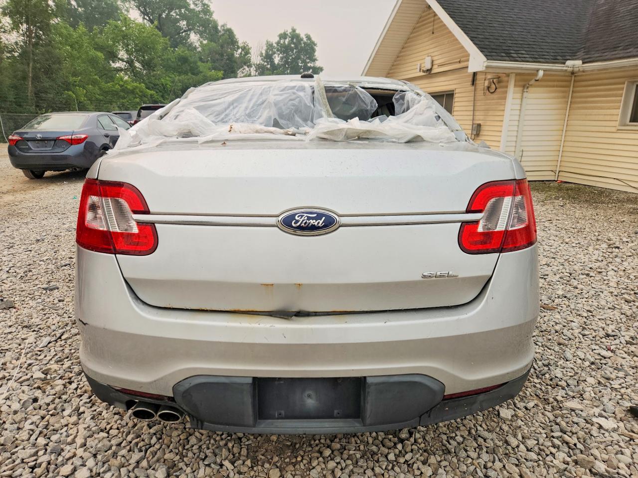 2011 Ford Taurus Sel Silver vin: 1FAHP2EW1BG127783