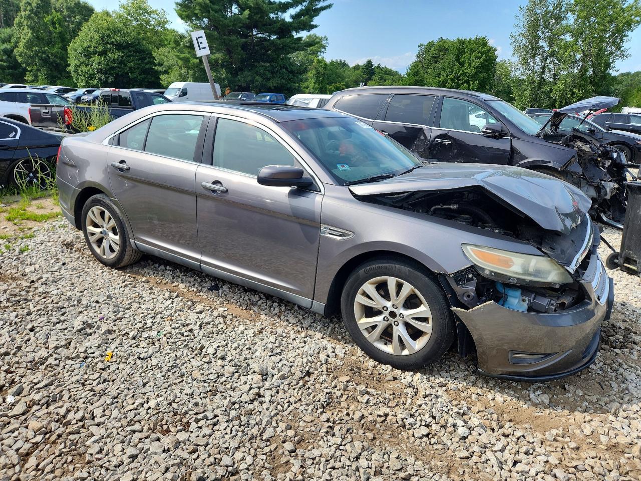 2011 Ford Taurus Sel Gray vin: 1FAHP2EW1BG146527