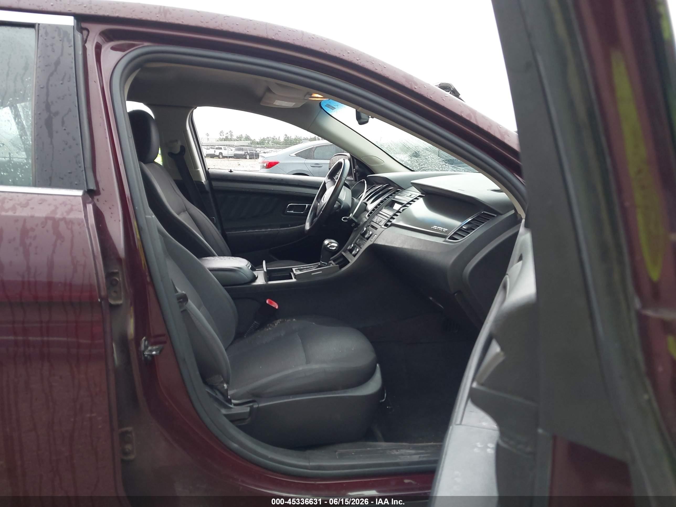 2011 Ford Taurus Sel Burgundy vin: 1FAHP2EW1BG163912