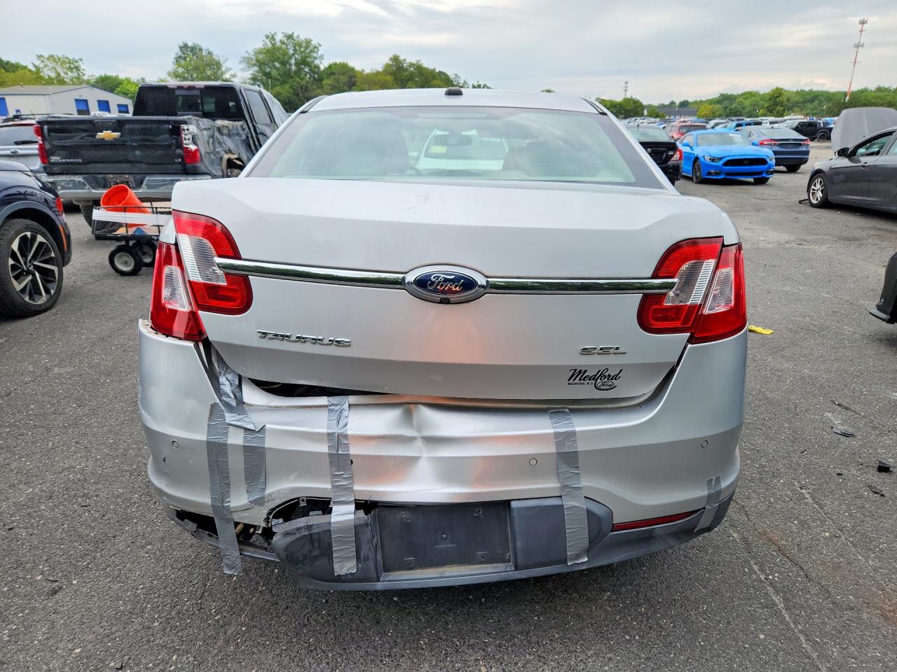 2012 Ford Taurus Sel Silver vin: 1FAHP2EW1CG107213