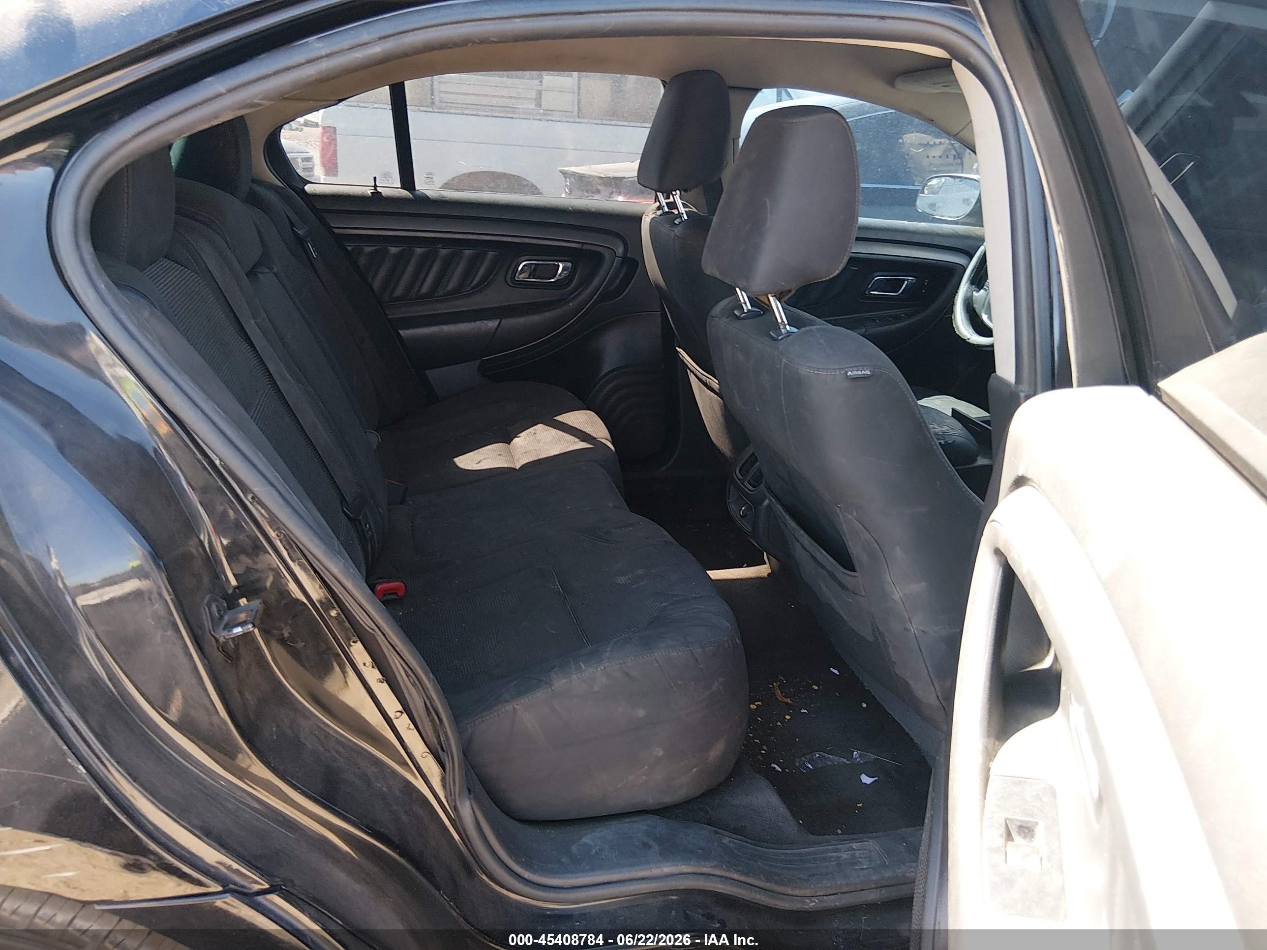 2012 Ford Taurus Sel Черный vin: 1FAHP2EW1CG118194