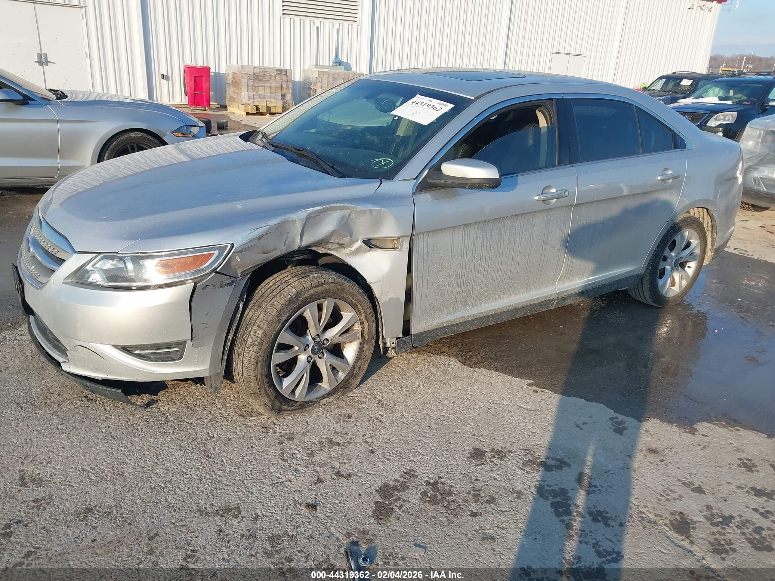 2012 Ford Taurus Sel Silver vin: 1FAHP2EW1CG134881