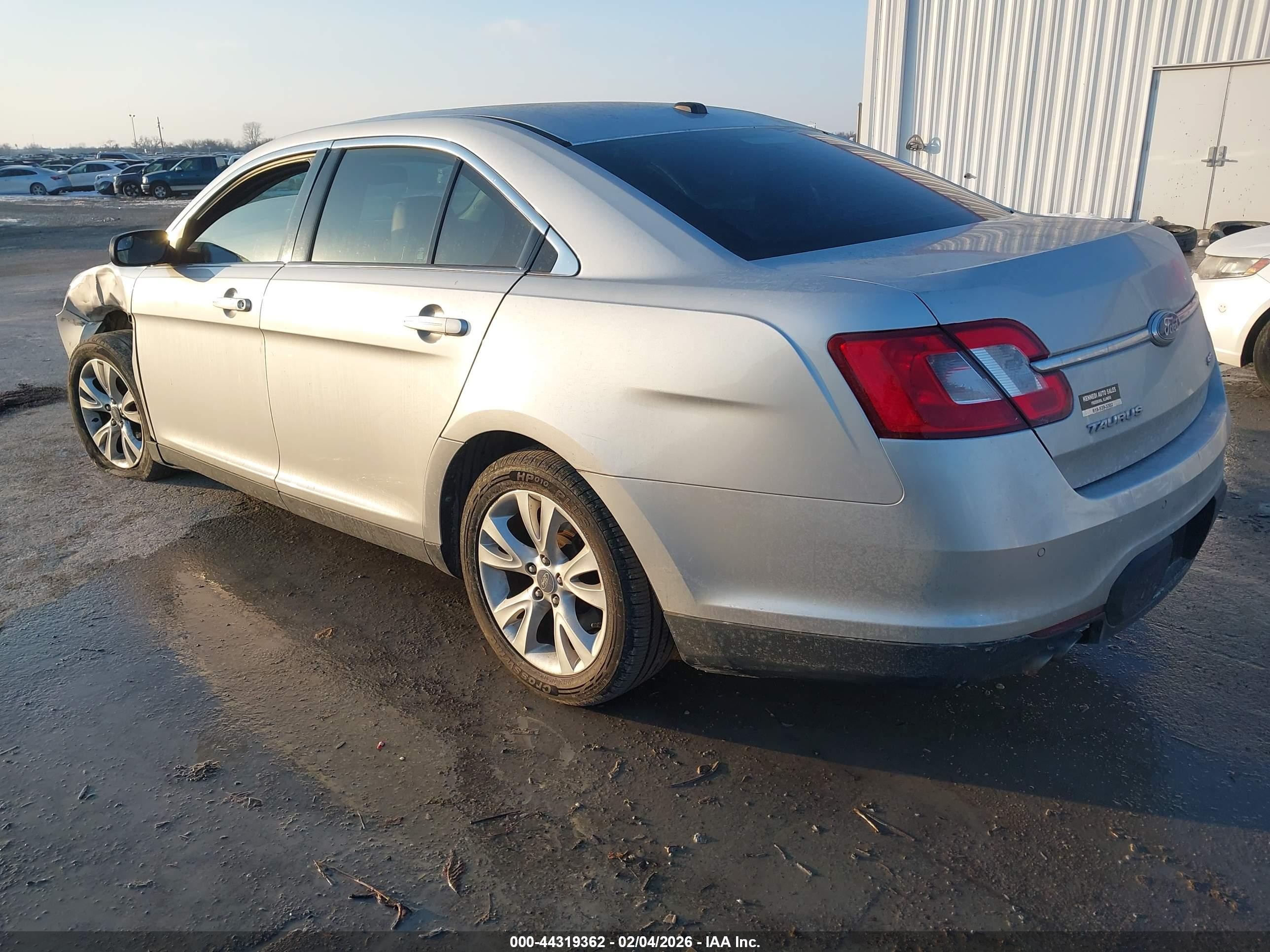 2012 Ford Taurus Sel Silver vin: 1FAHP2EW1CG134881