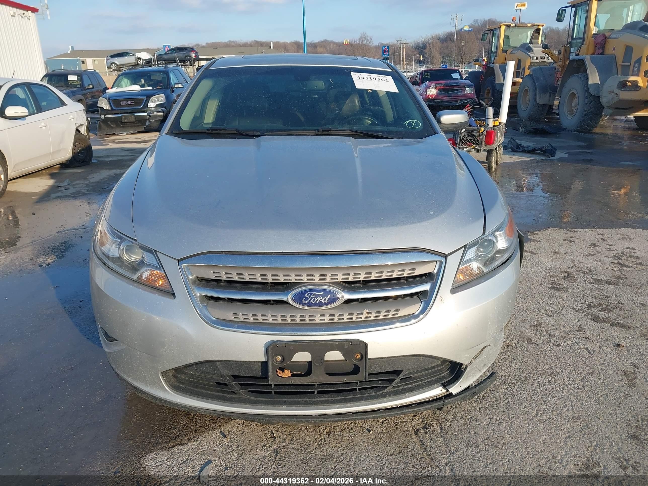 2012 Ford Taurus Sel Silver vin: 1FAHP2EW1CG134881