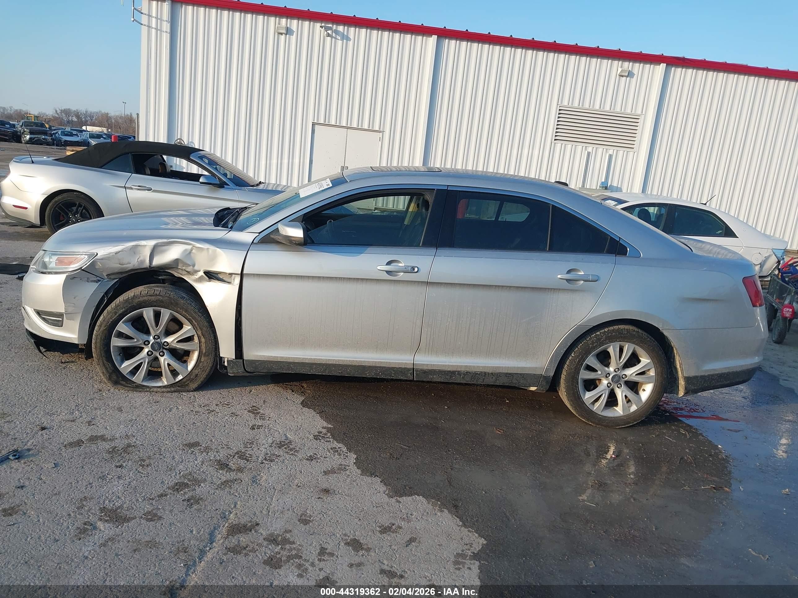 2012 Ford Taurus Sel Silver vin: 1FAHP2EW1CG134881