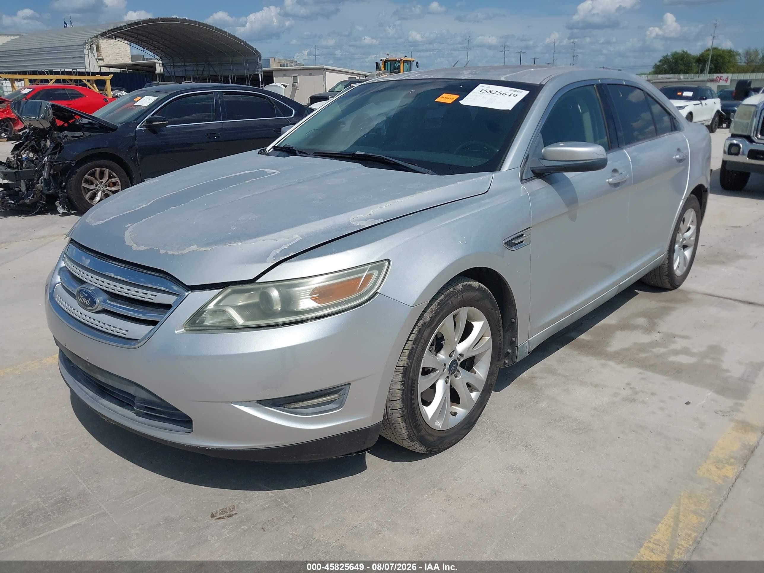 2010 Ford Taurus Sel Silver vin: 1FAHP2EW2AG147748