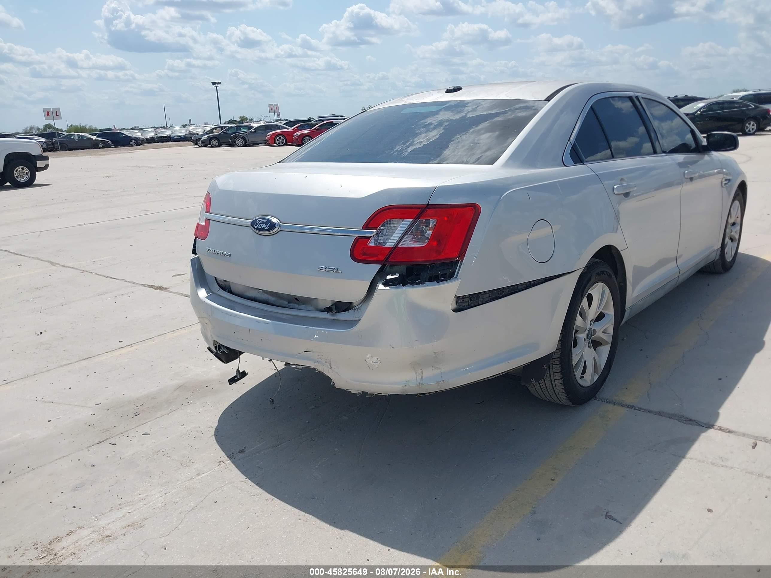 2010 Ford Taurus Sel Silver vin: 1FAHP2EW2AG147748