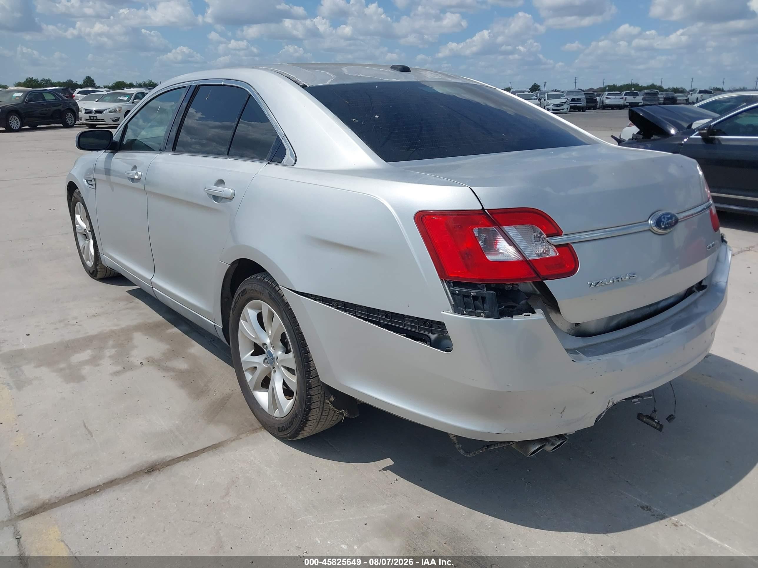2010 Ford Taurus Sel Silver vin: 1FAHP2EW2AG147748