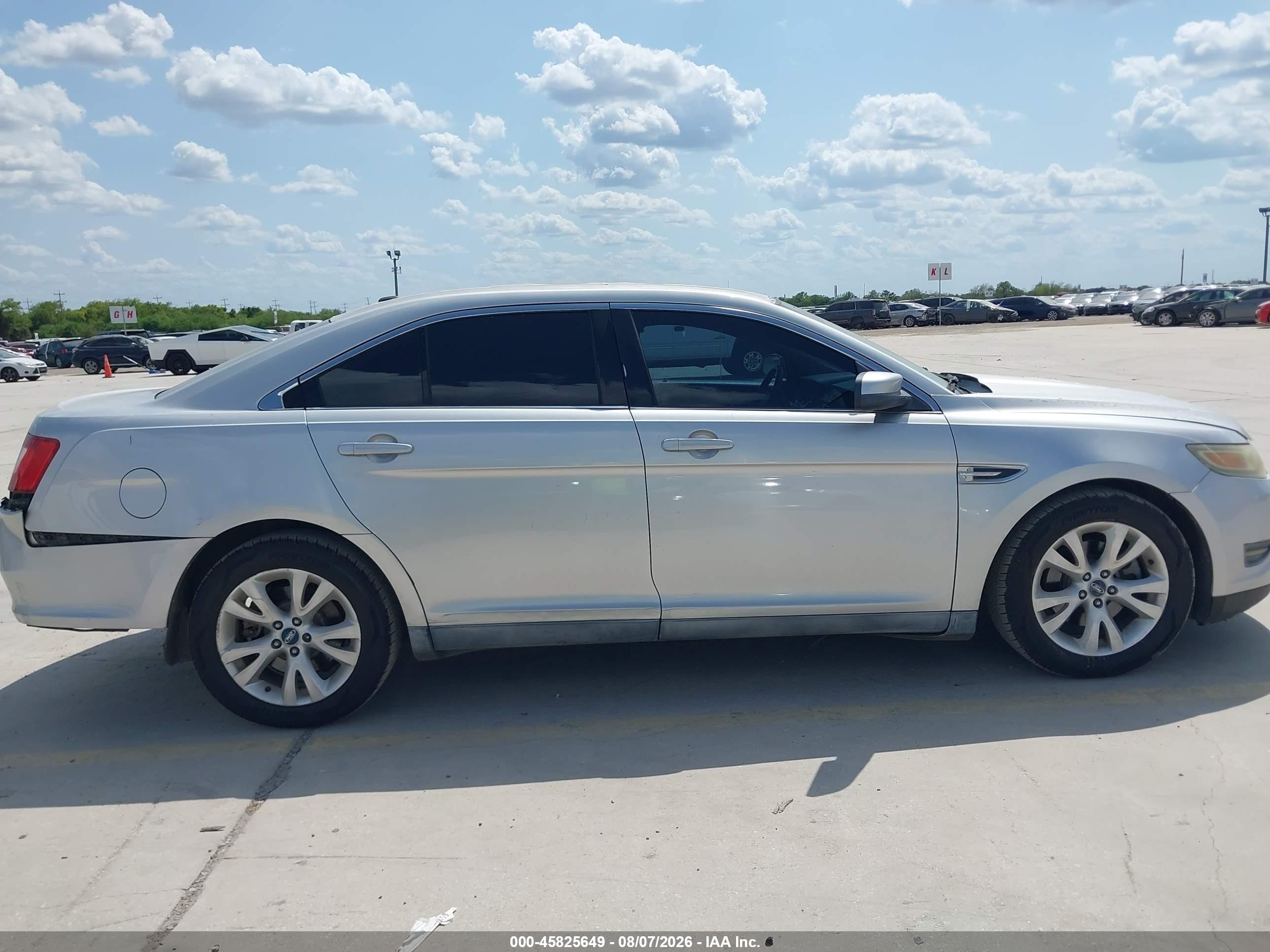 2010 Ford Taurus Sel Silver vin: 1FAHP2EW2AG147748