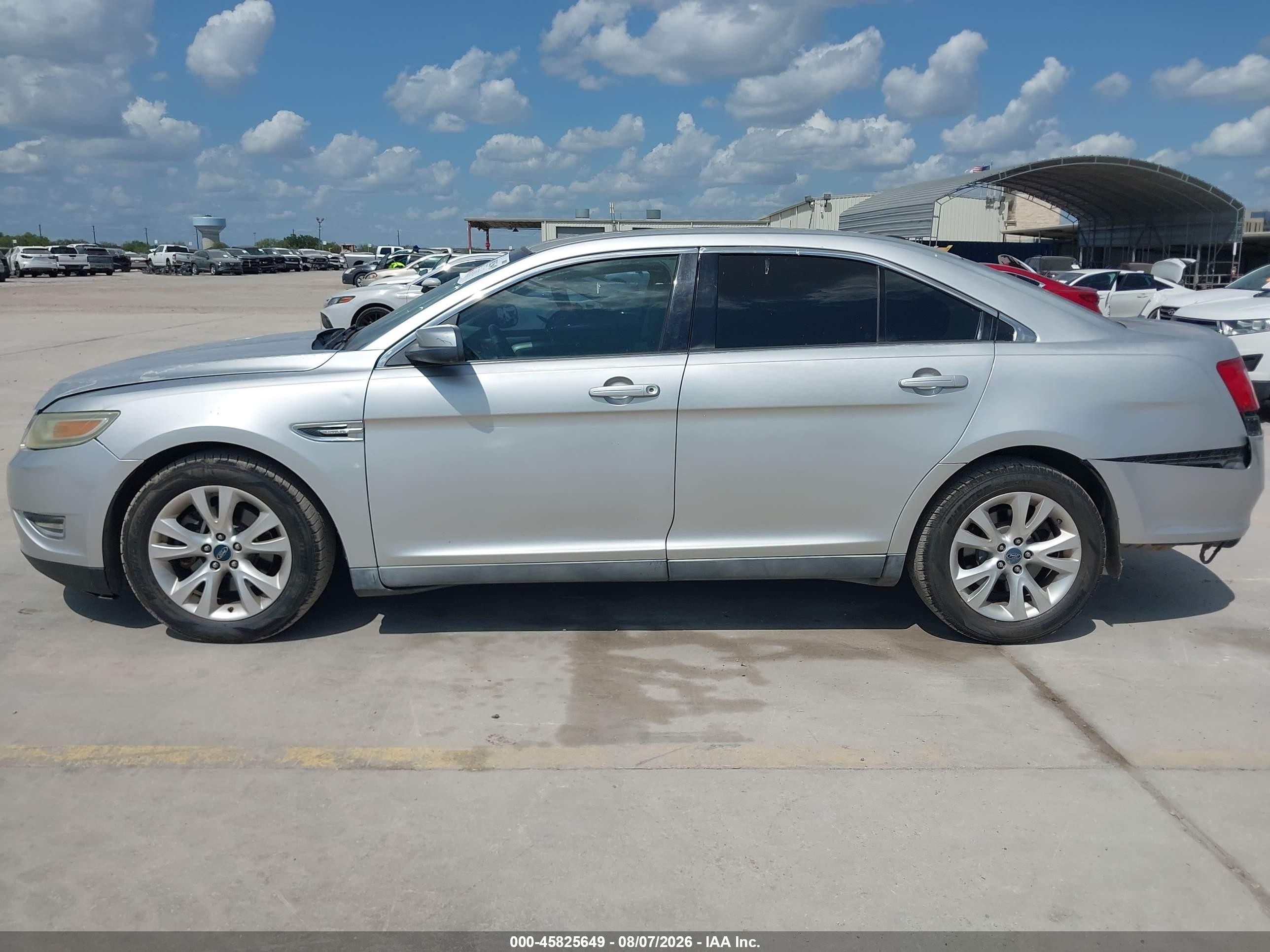 2010 Ford Taurus Sel Silver vin: 1FAHP2EW2AG147748