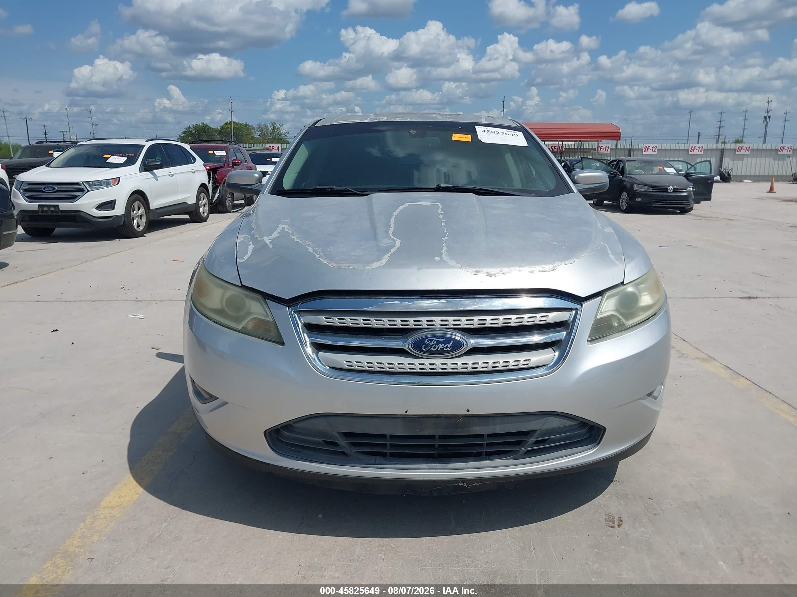 2010 Ford Taurus Sel Silver vin: 1FAHP2EW2AG147748