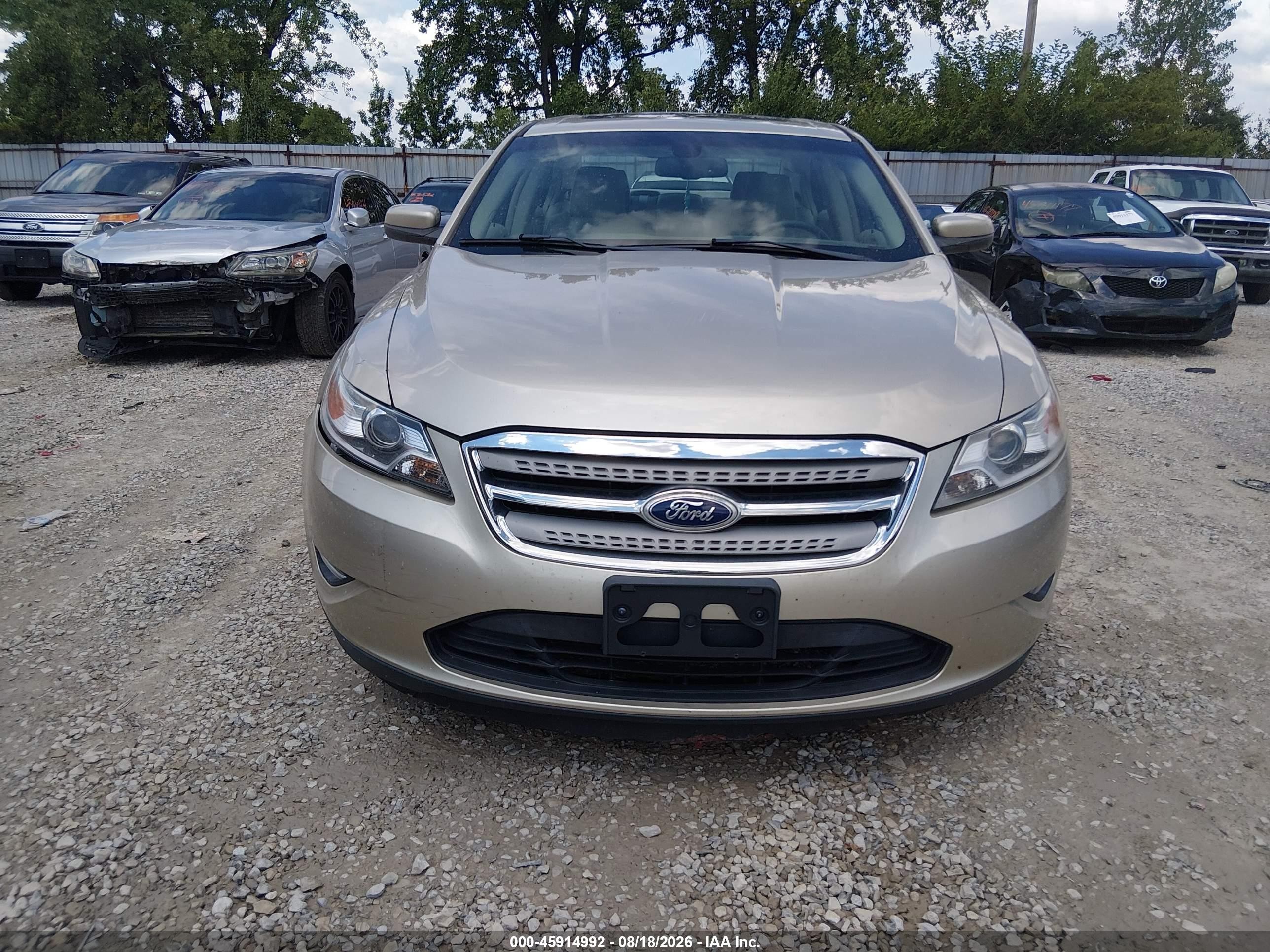 2011 Ford Taurus Sel Tan vin: 1FAHP2EW2BG172473