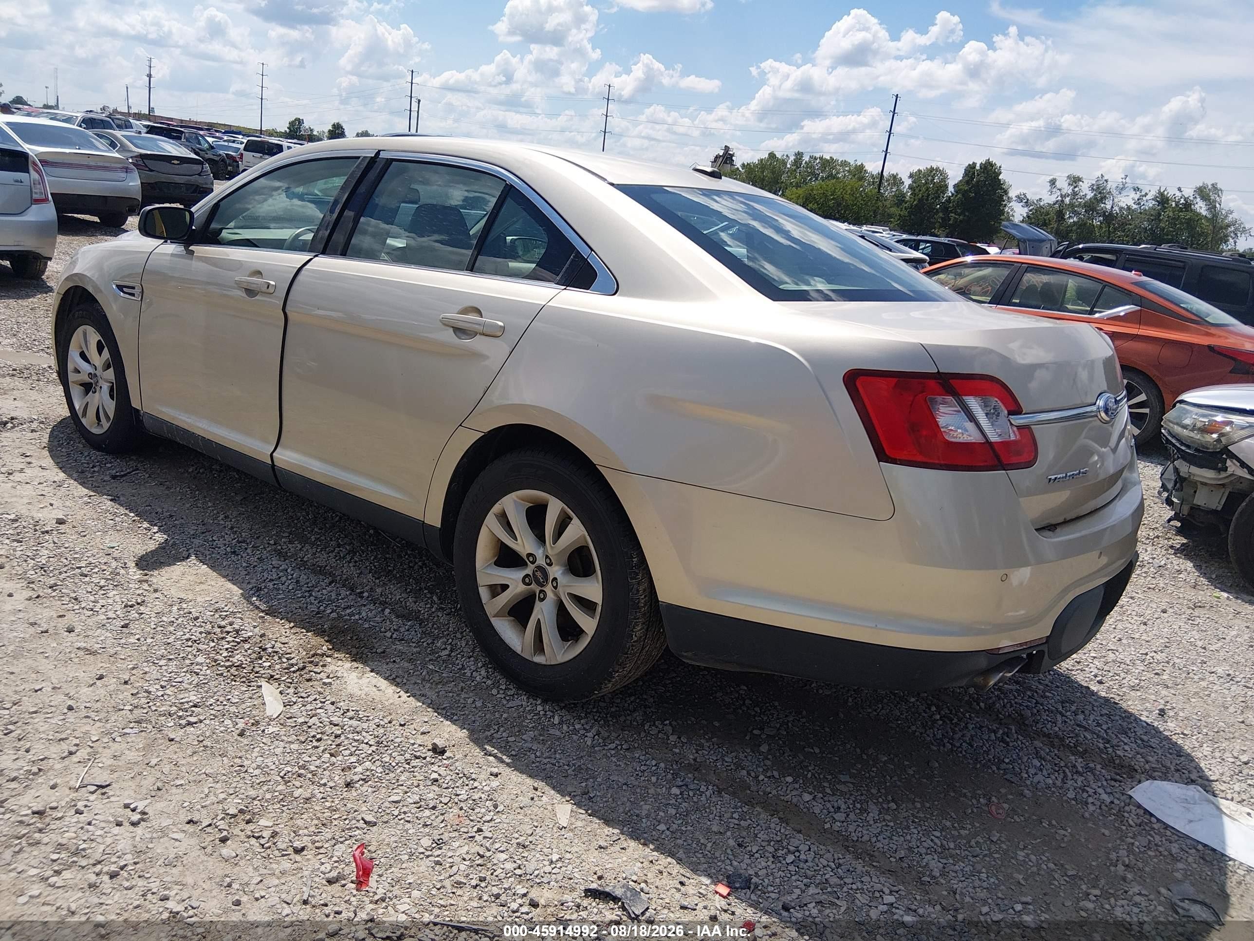 2011 Ford Taurus Sel Tan vin: 1FAHP2EW2BG172473